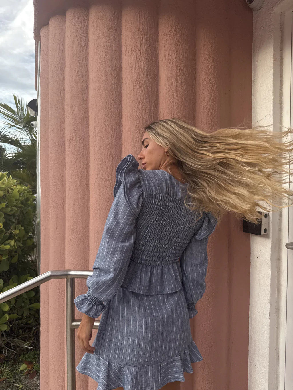 Blusa MUSE (celeste azulado)