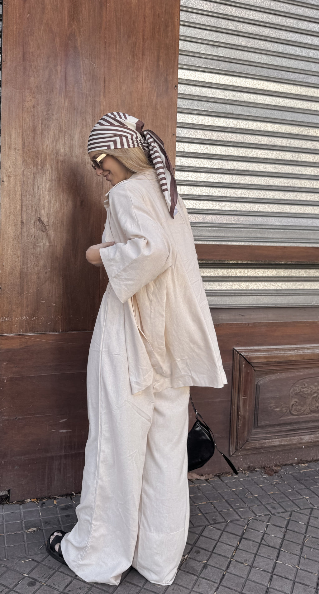 Camisa MATILDE (color cascarilla)