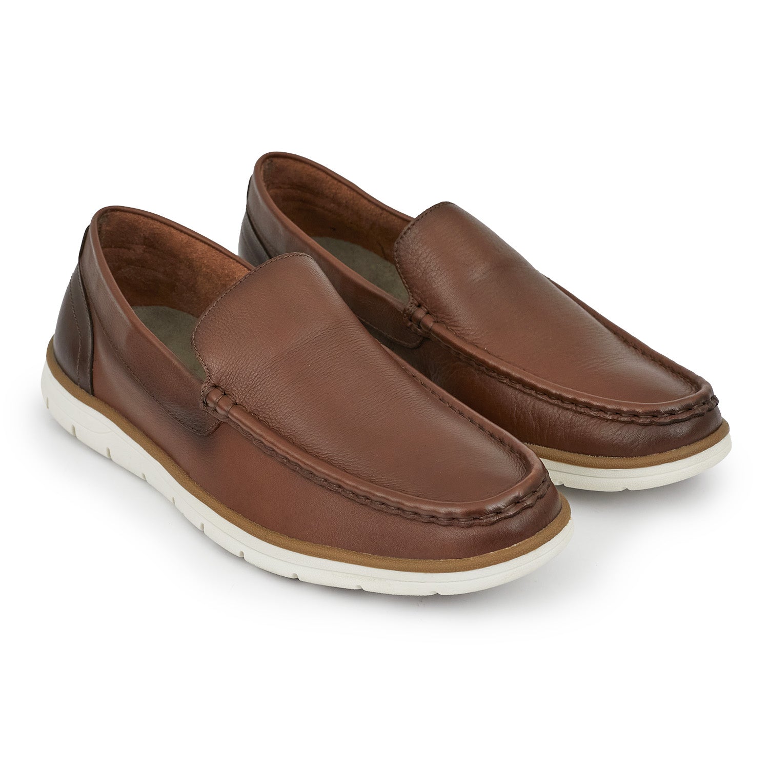 MOCASIN BELGRANO MARRON