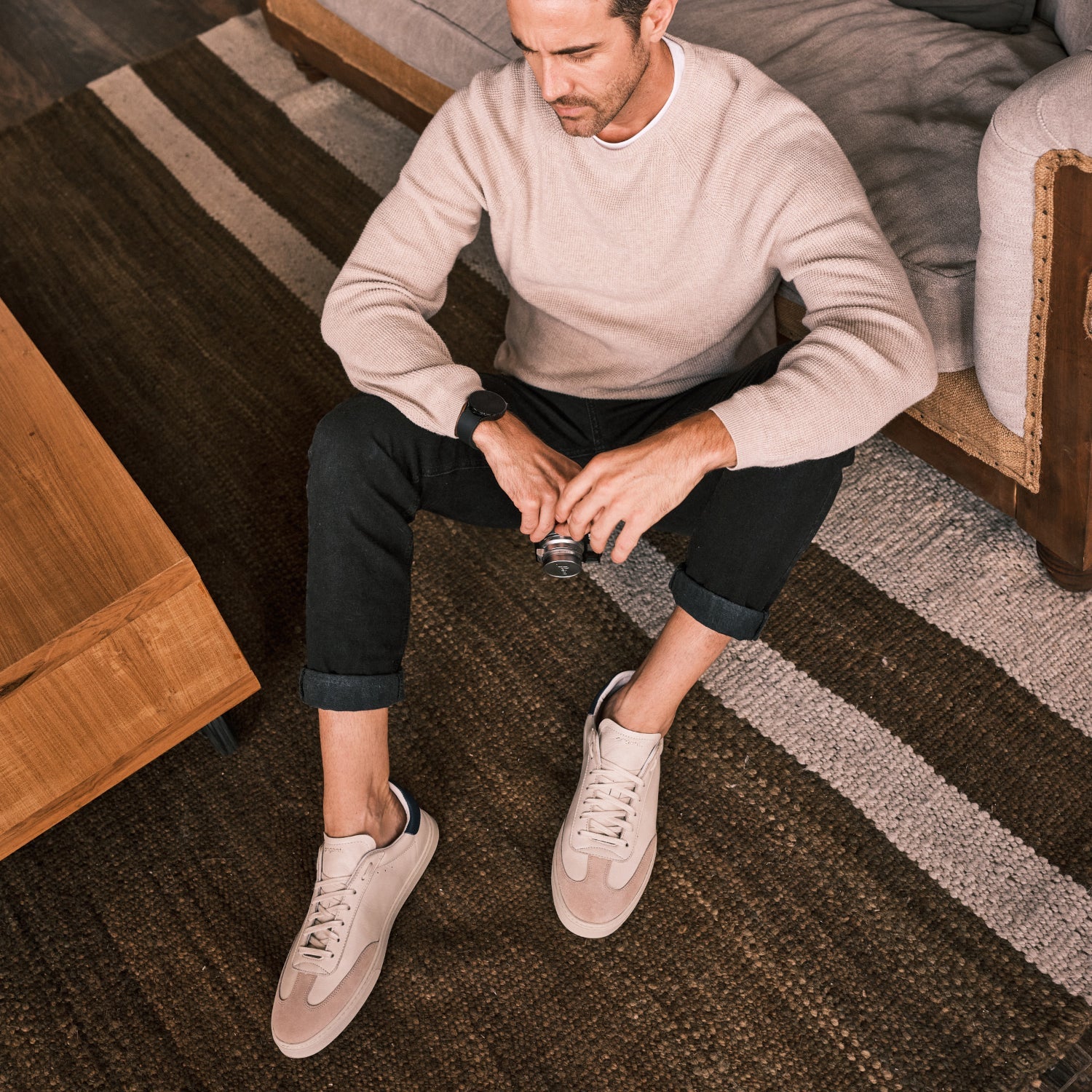 ZAPATILLA FINEAS BEIGE