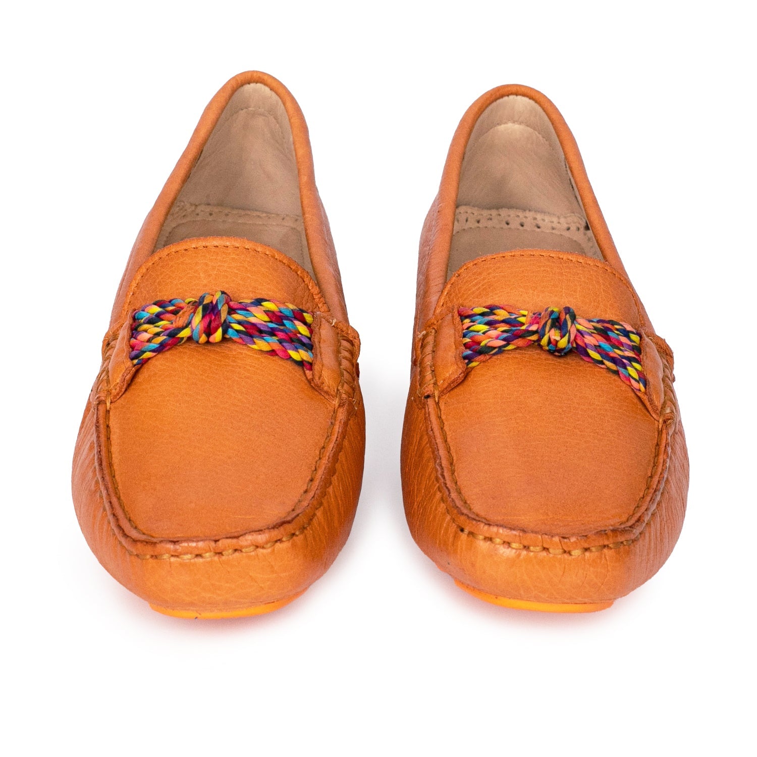 MOCASIN FOSTER NARANJA