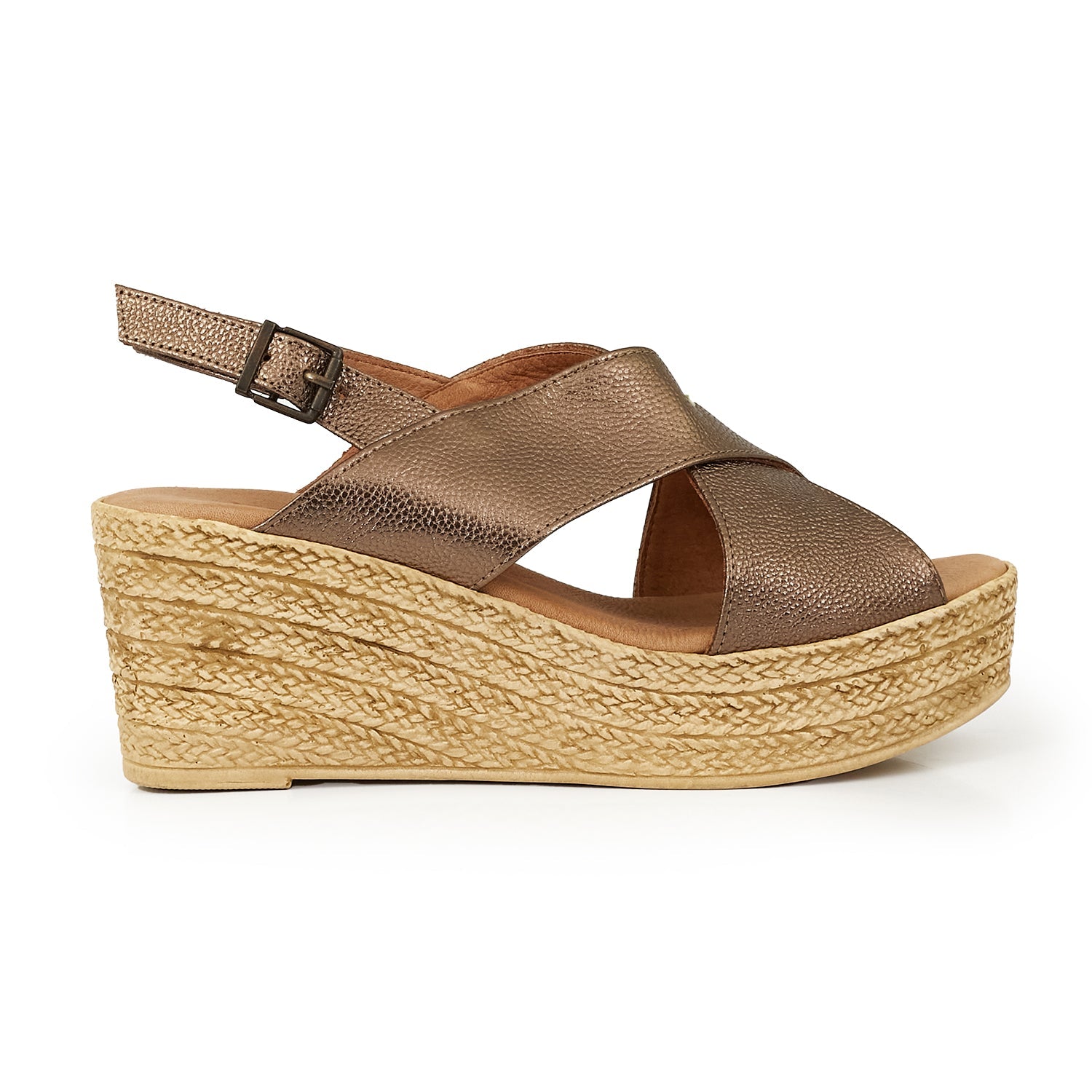 SANDALIA MENDU BRONCE