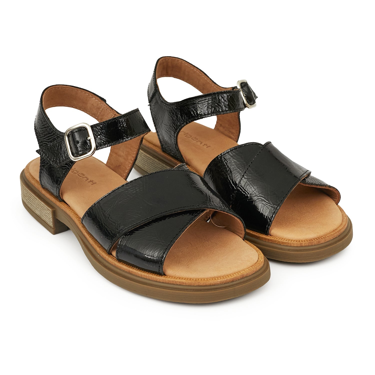 SANDALIA CHENOR NEGRA CHAROL