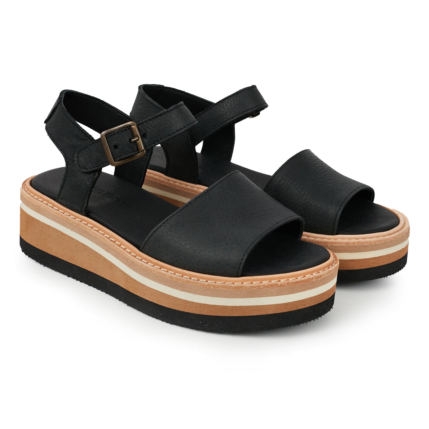 SANDALIA MADINA NEGRA