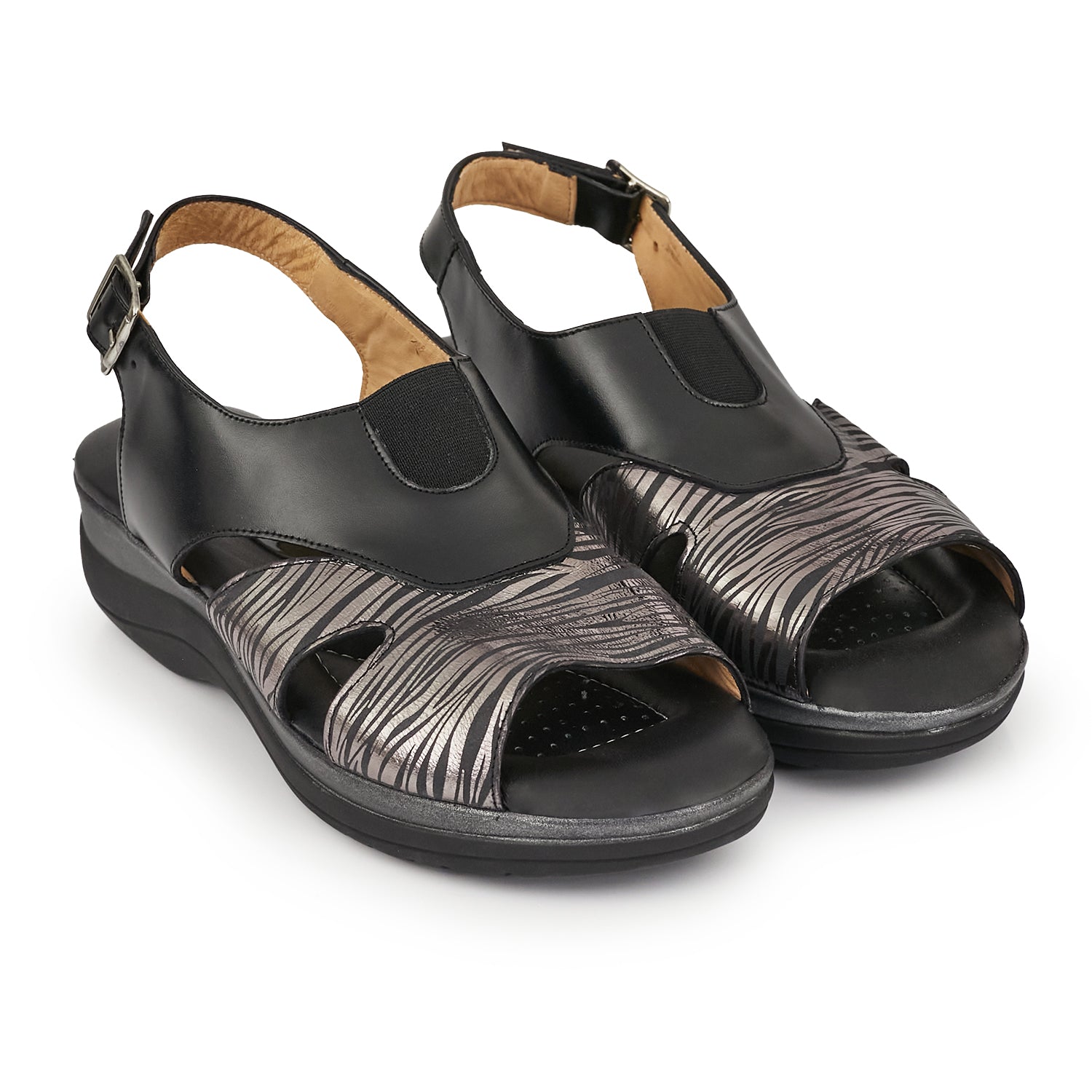 SANDALIA TANUR NEGRA