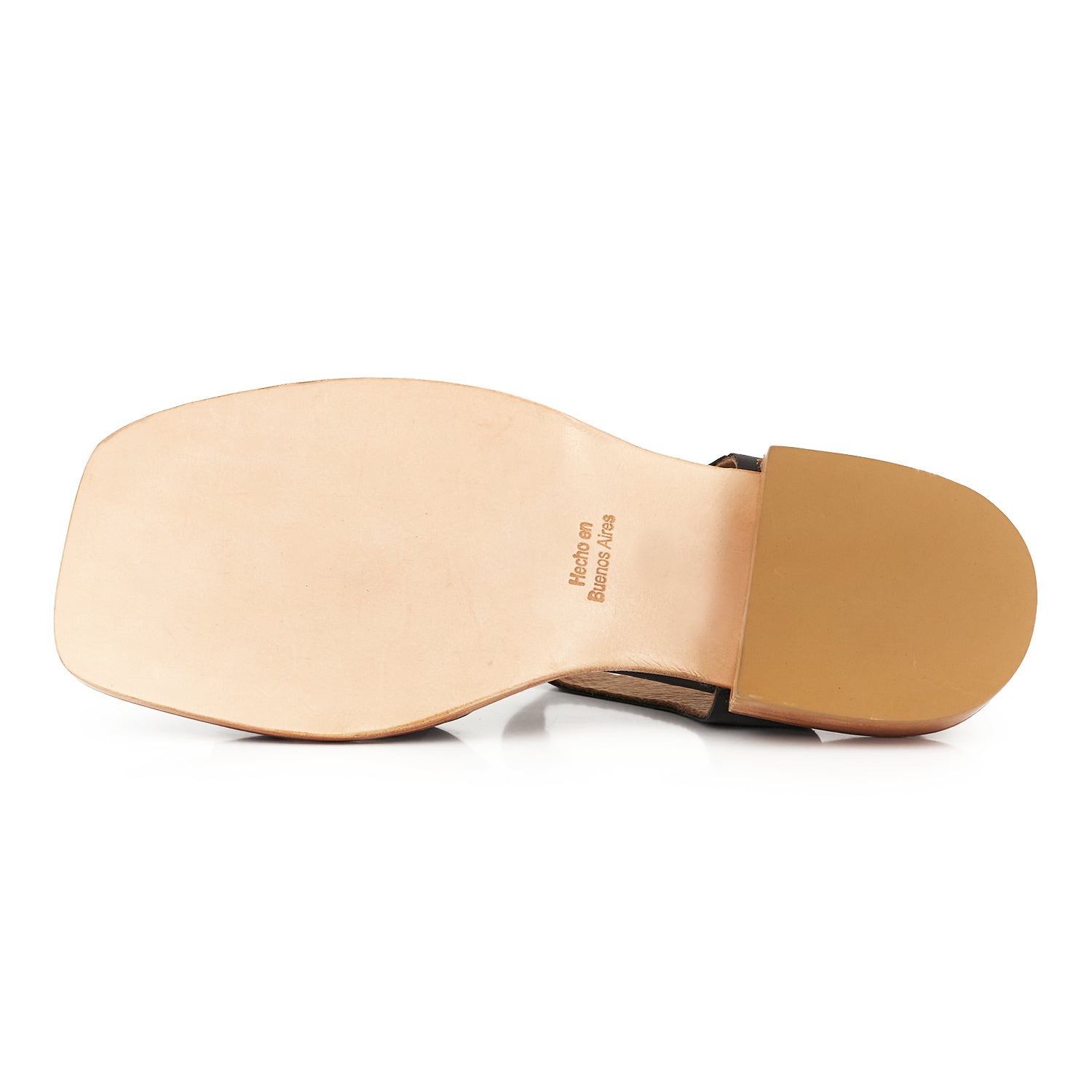 SANDALIA PANDO NEGRA