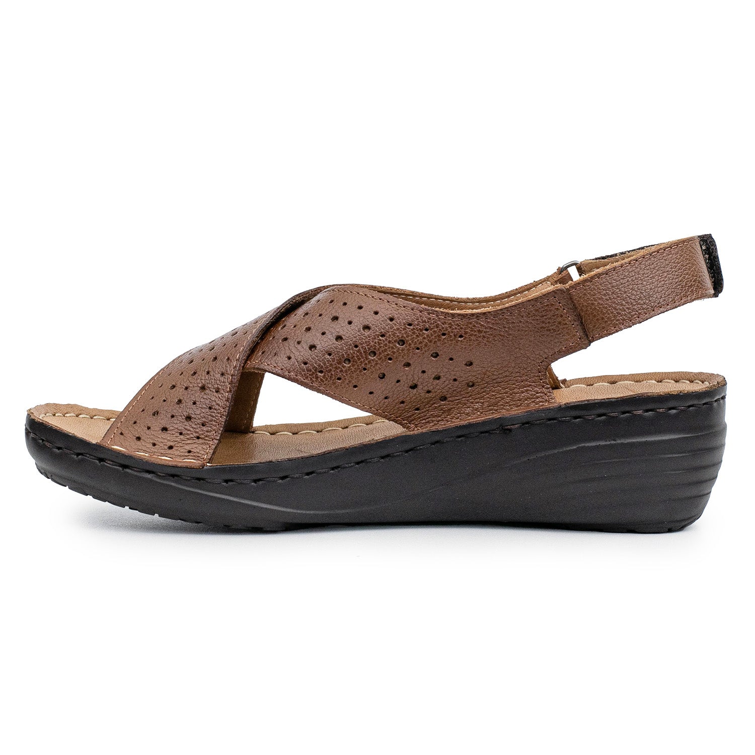 SANDALIA HANA MARRON