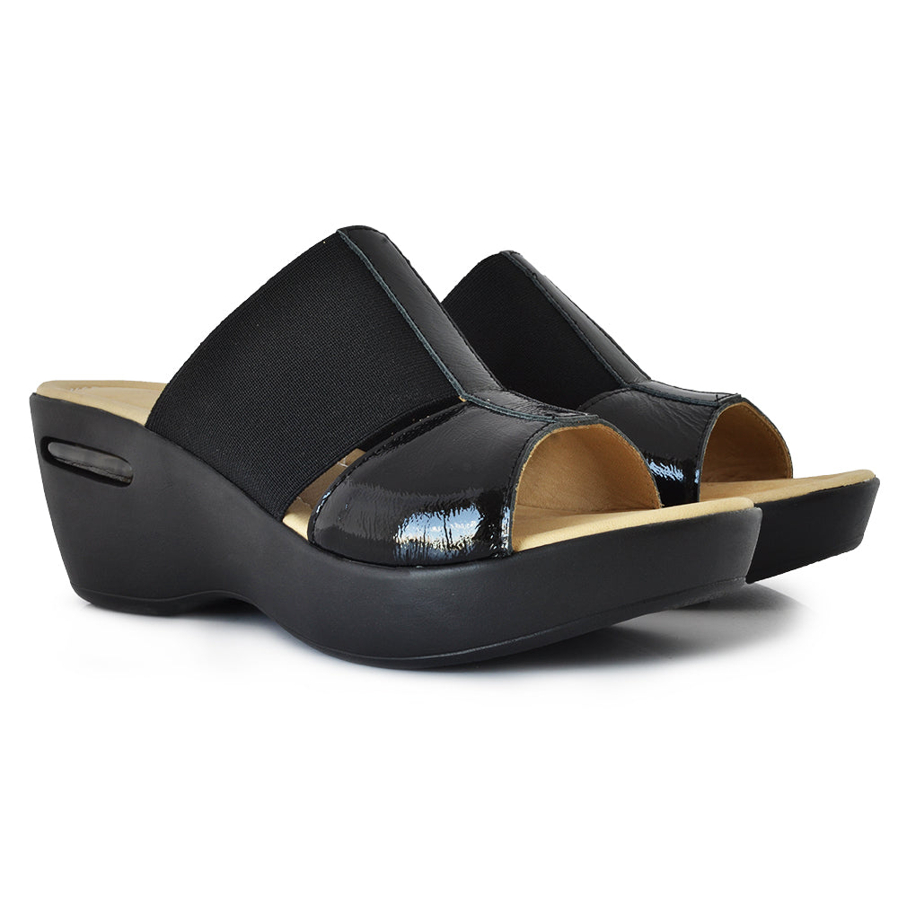 CHINELA RUBE NEGRA CHAROL