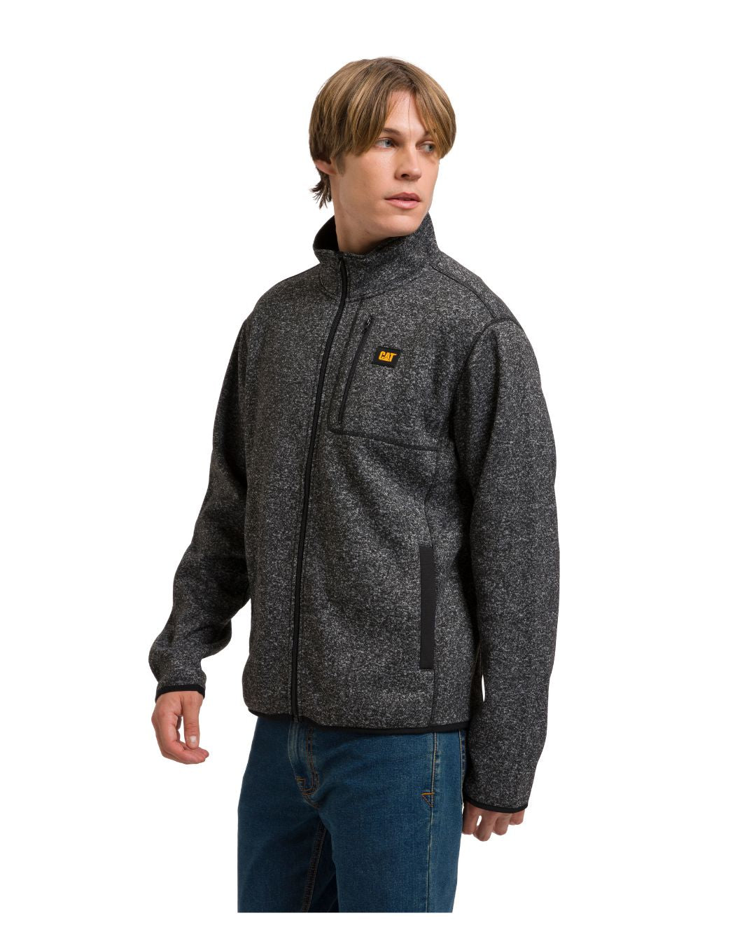 Sweater de polar full zip