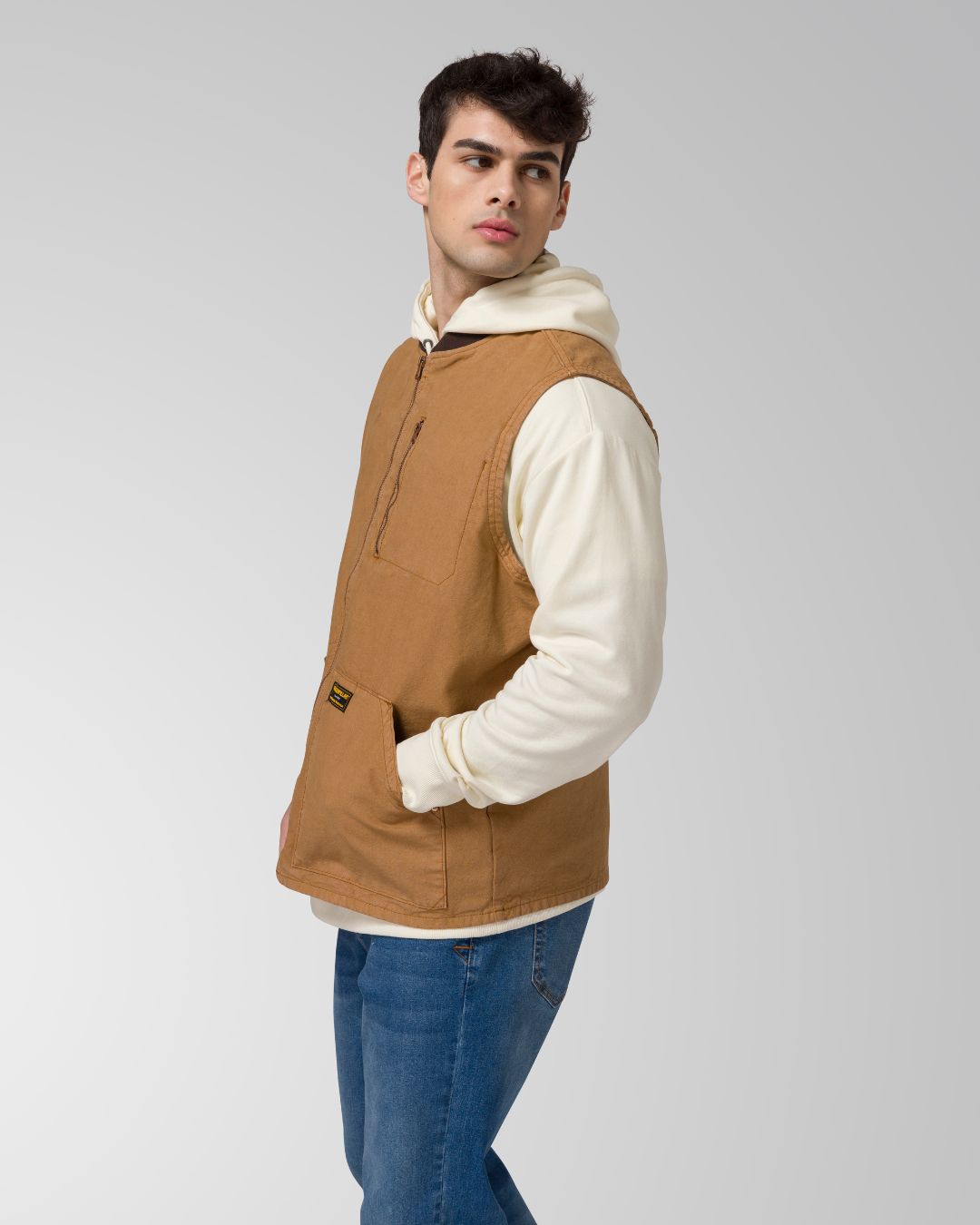 CHALECO UTILITY UNLINED ZIP