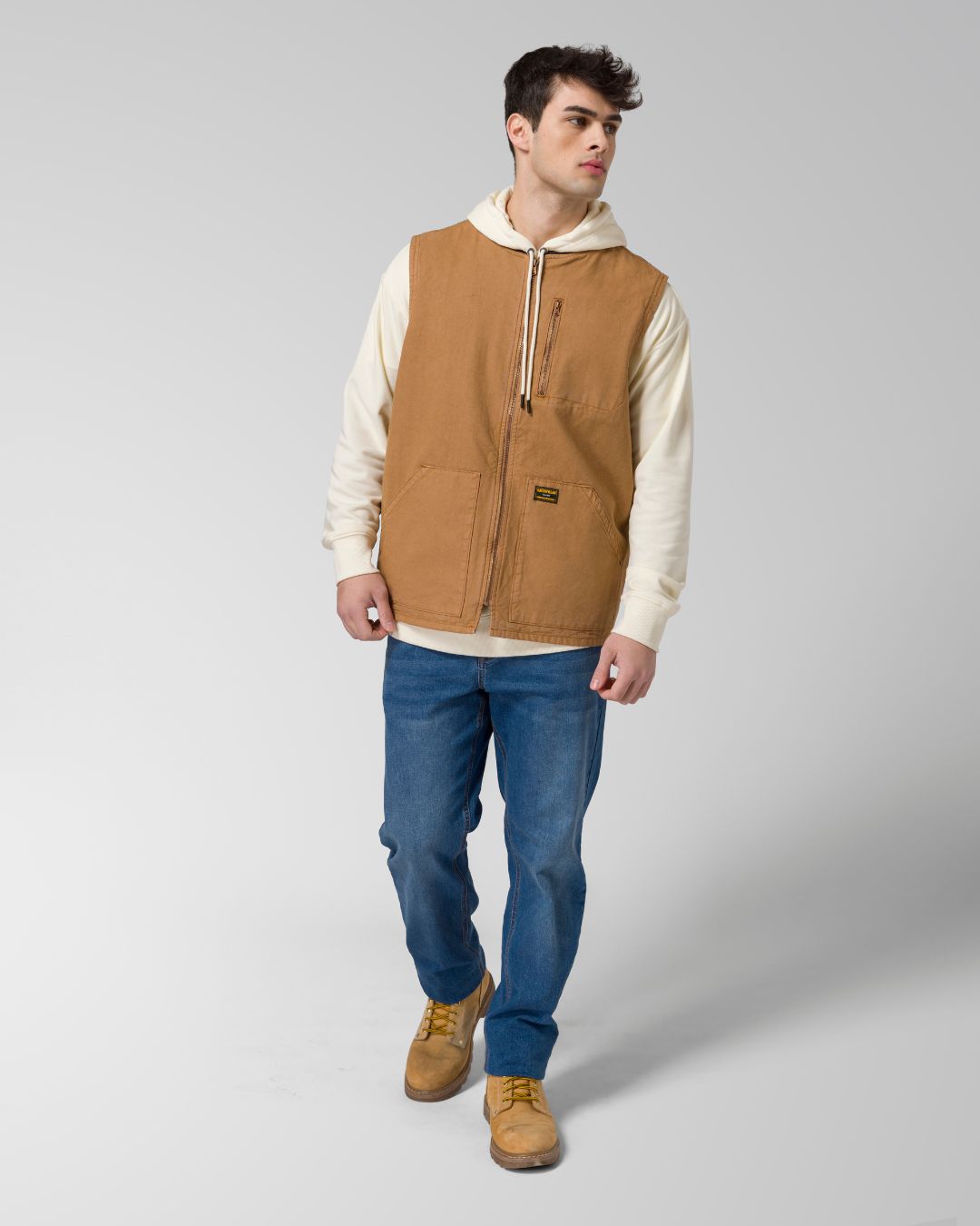 CHALECO UTILITY UNLINED ZIP