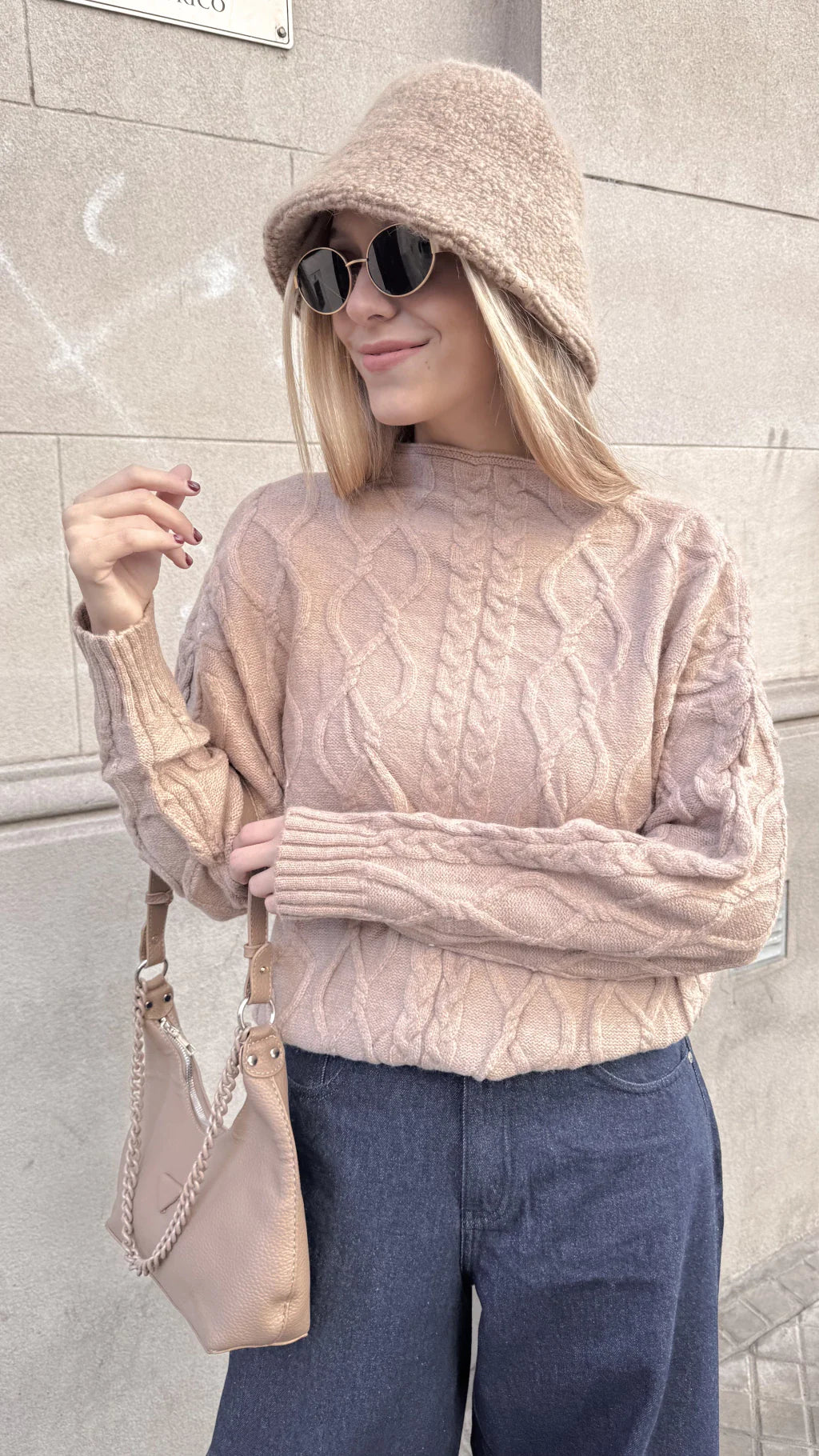 Sweater BOHO (Visón)