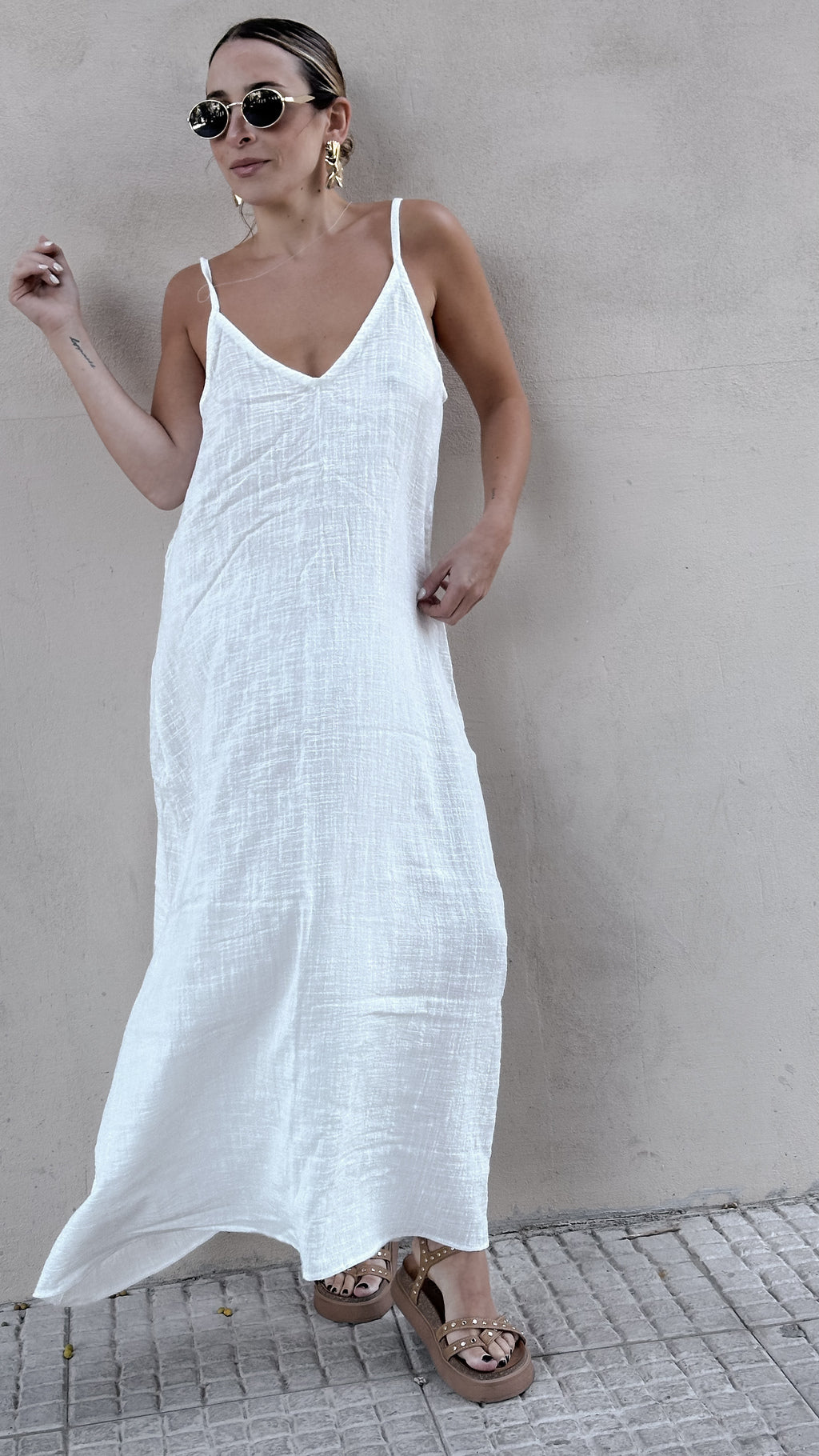 Vestido PORTUGAL (blanco)