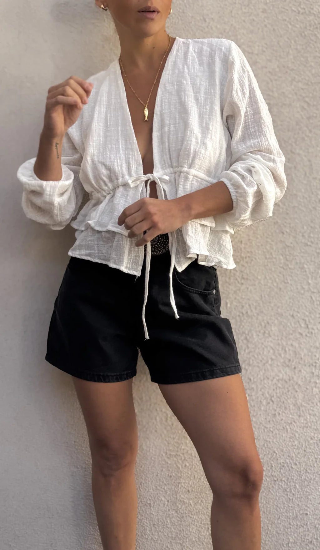 Blusa BUZIOS (blanco)