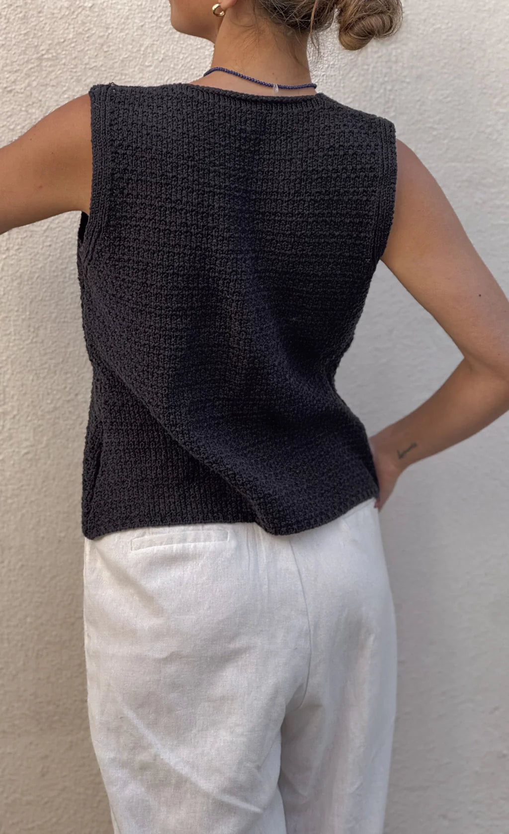 Chaleco MALÁGA (negro)