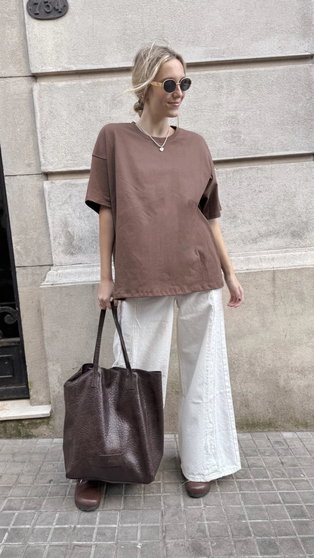 Basica over KNIT (Choco)