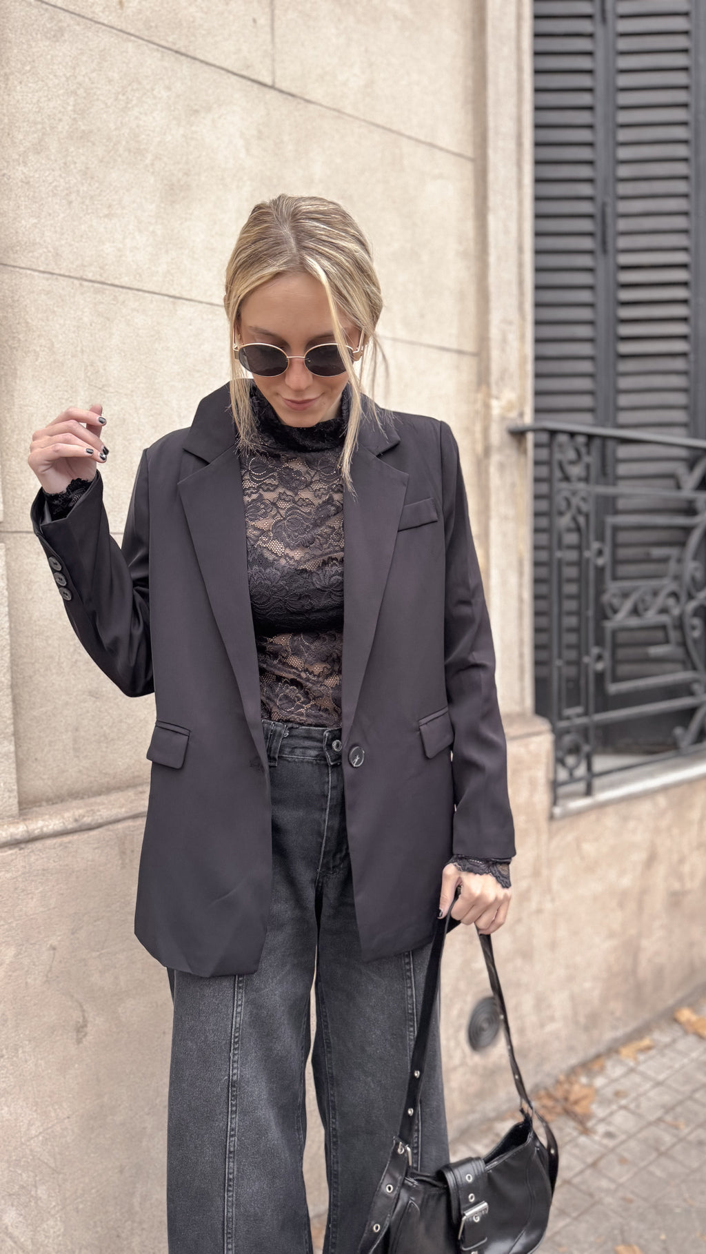 Blazer FRIDA (negro)