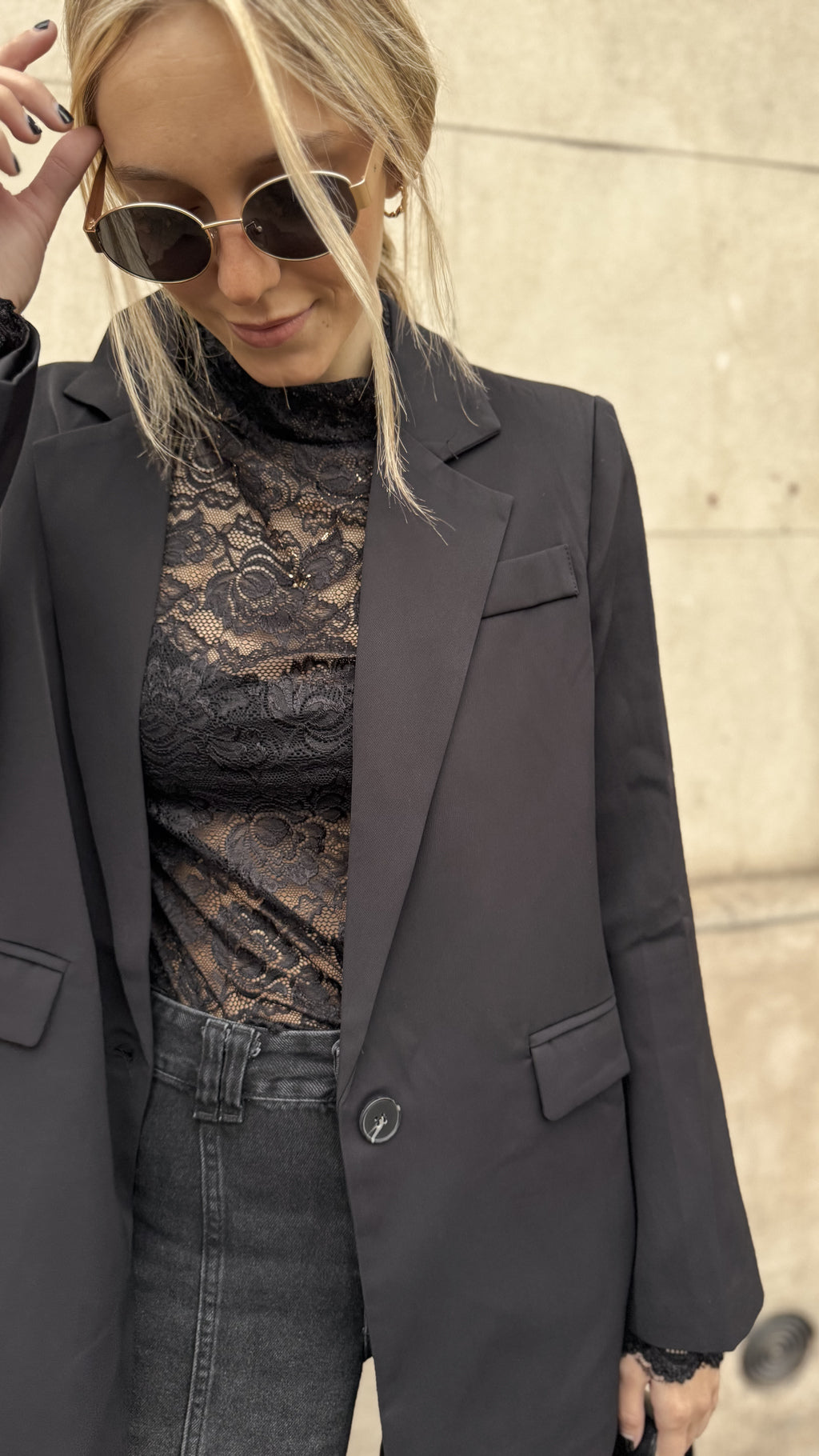 Blazer FRIDA (negro)