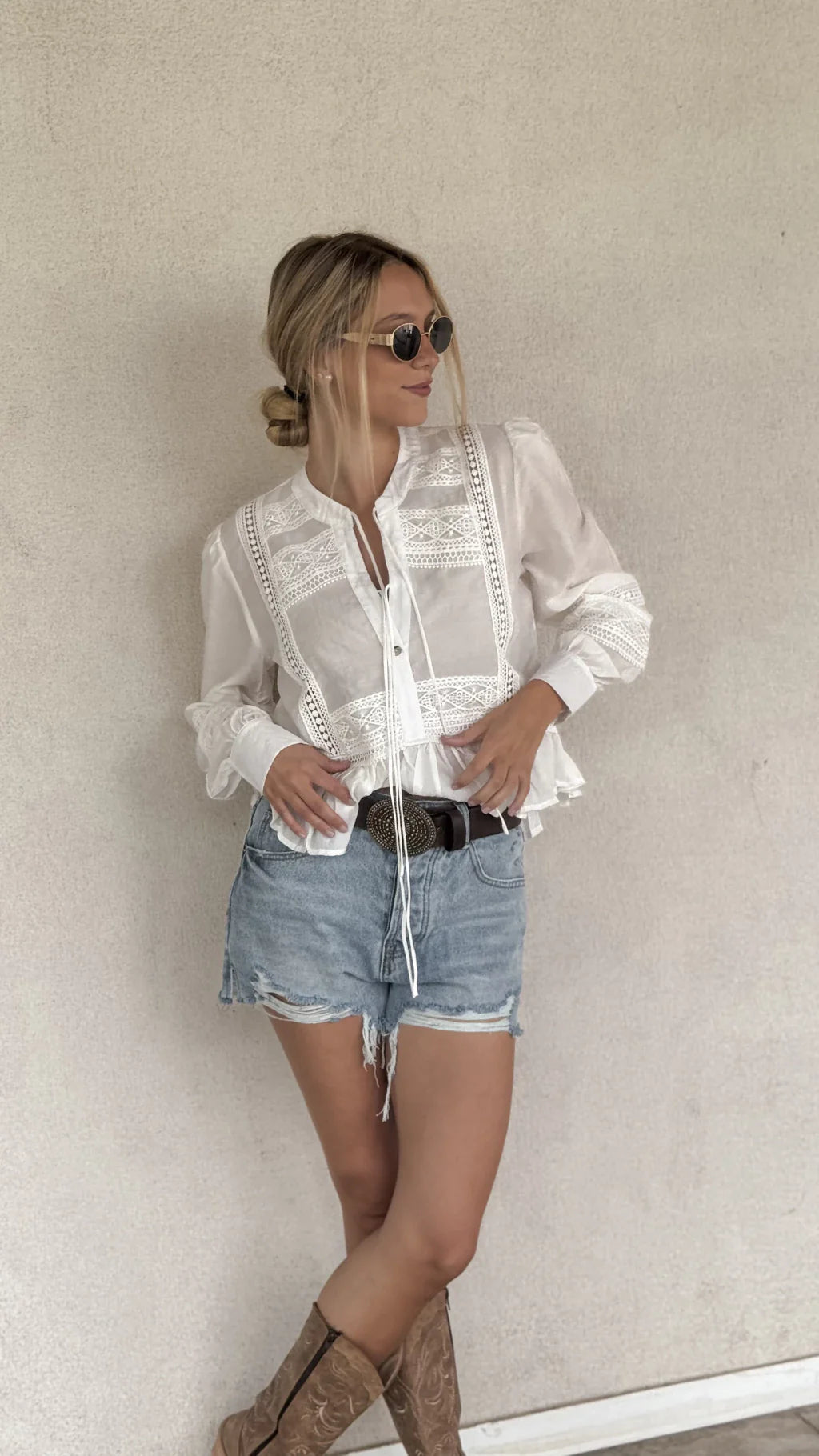Blusa INDIRA (Blanco)