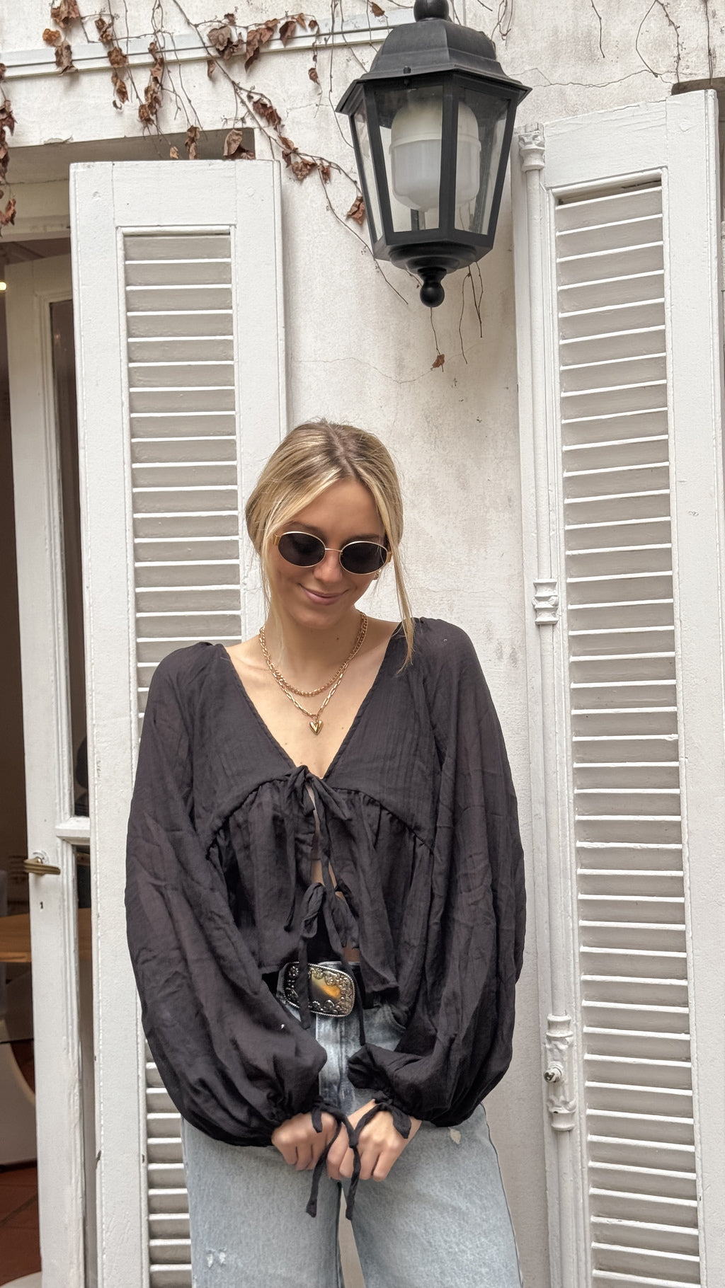 Camisa PORTOFINO (Negro)