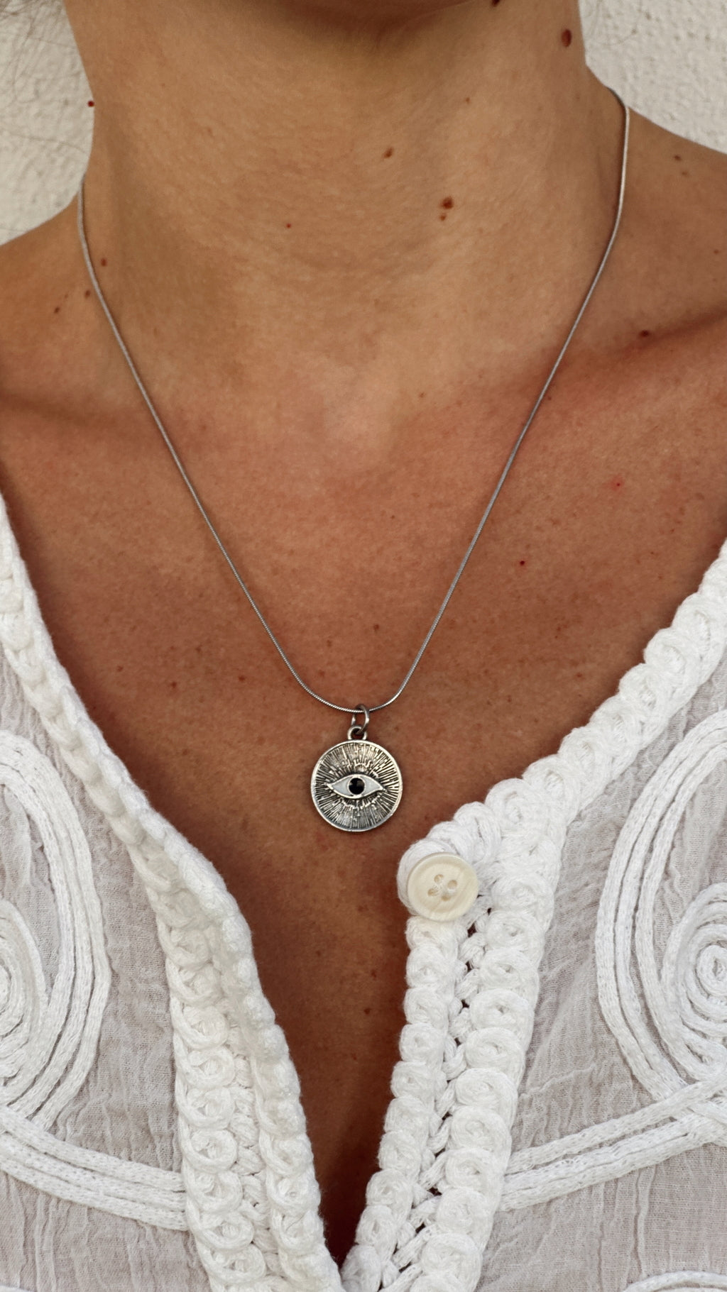 Collar MEDALLA PROTECTORA (silver)