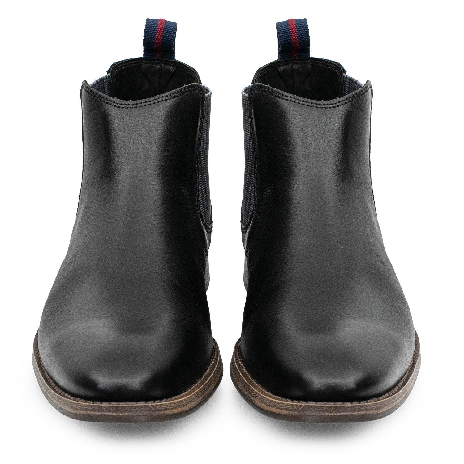 BOTA TORRES NEGRA Y BEIGE