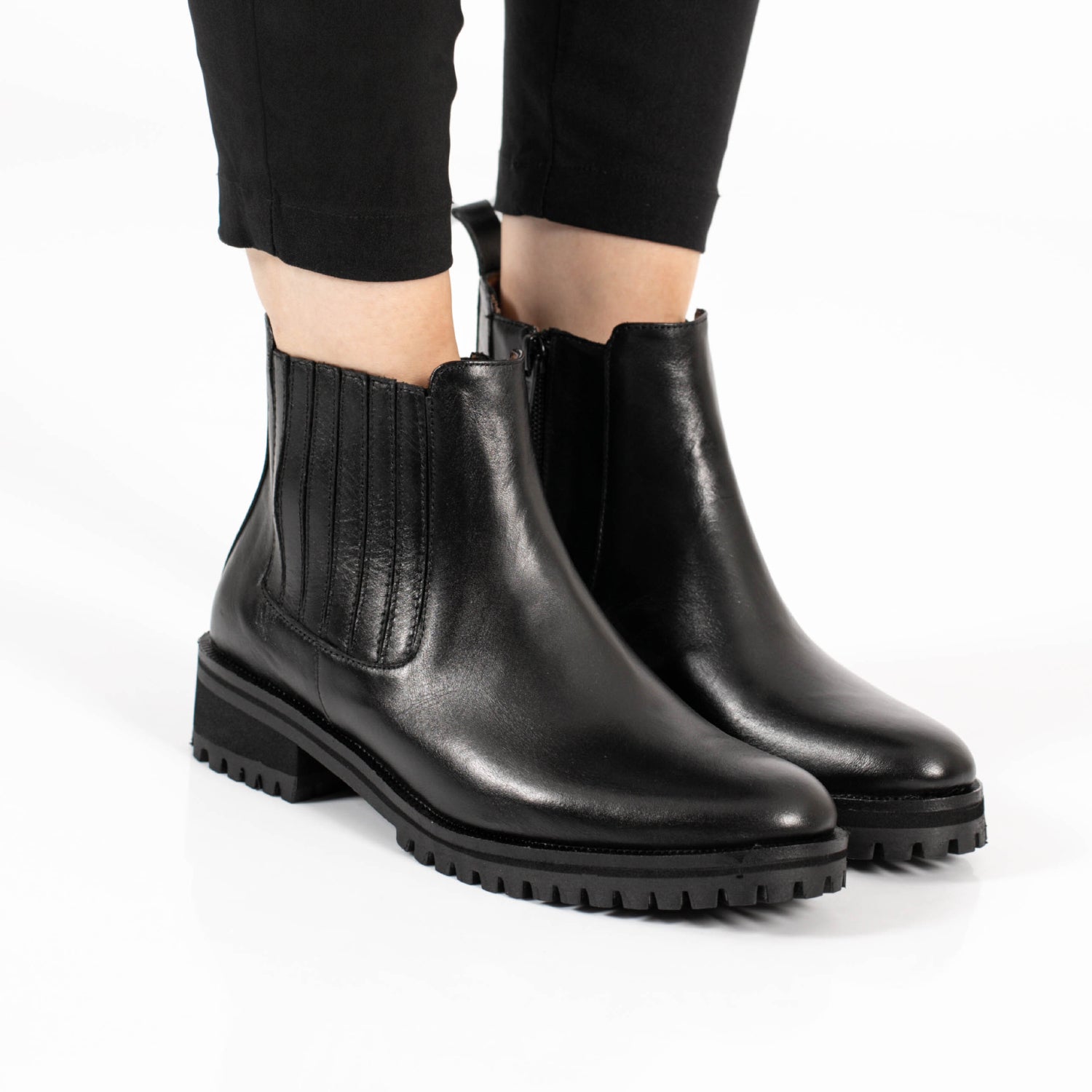 BOTINETA LANSING NEGRA