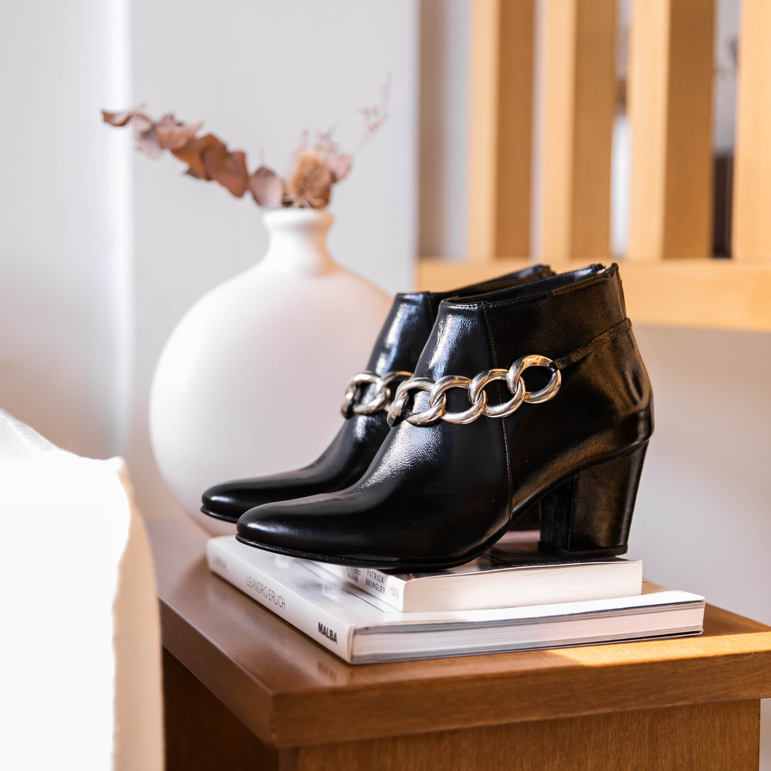 BOTA MANSFIELD NEGRA