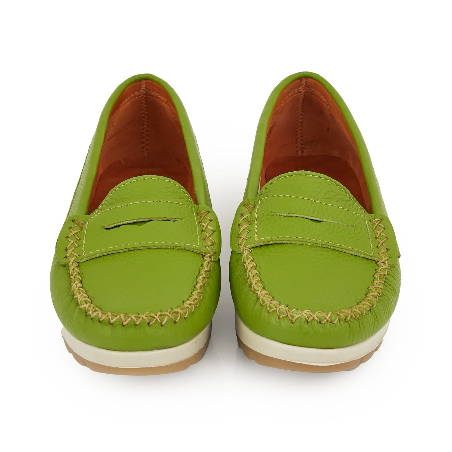 MOCASIN PAMPA VERDE LIMON