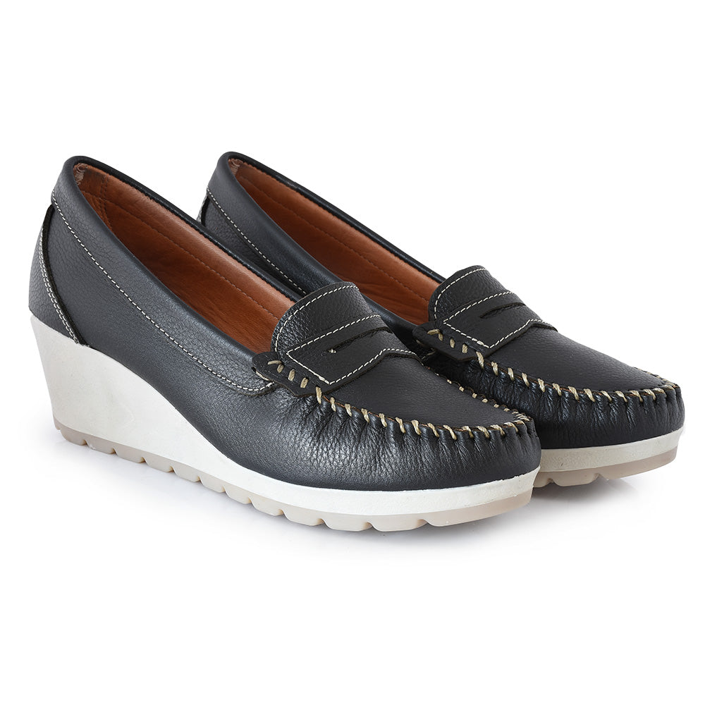 MOCASIN ROSARIO NEGRO