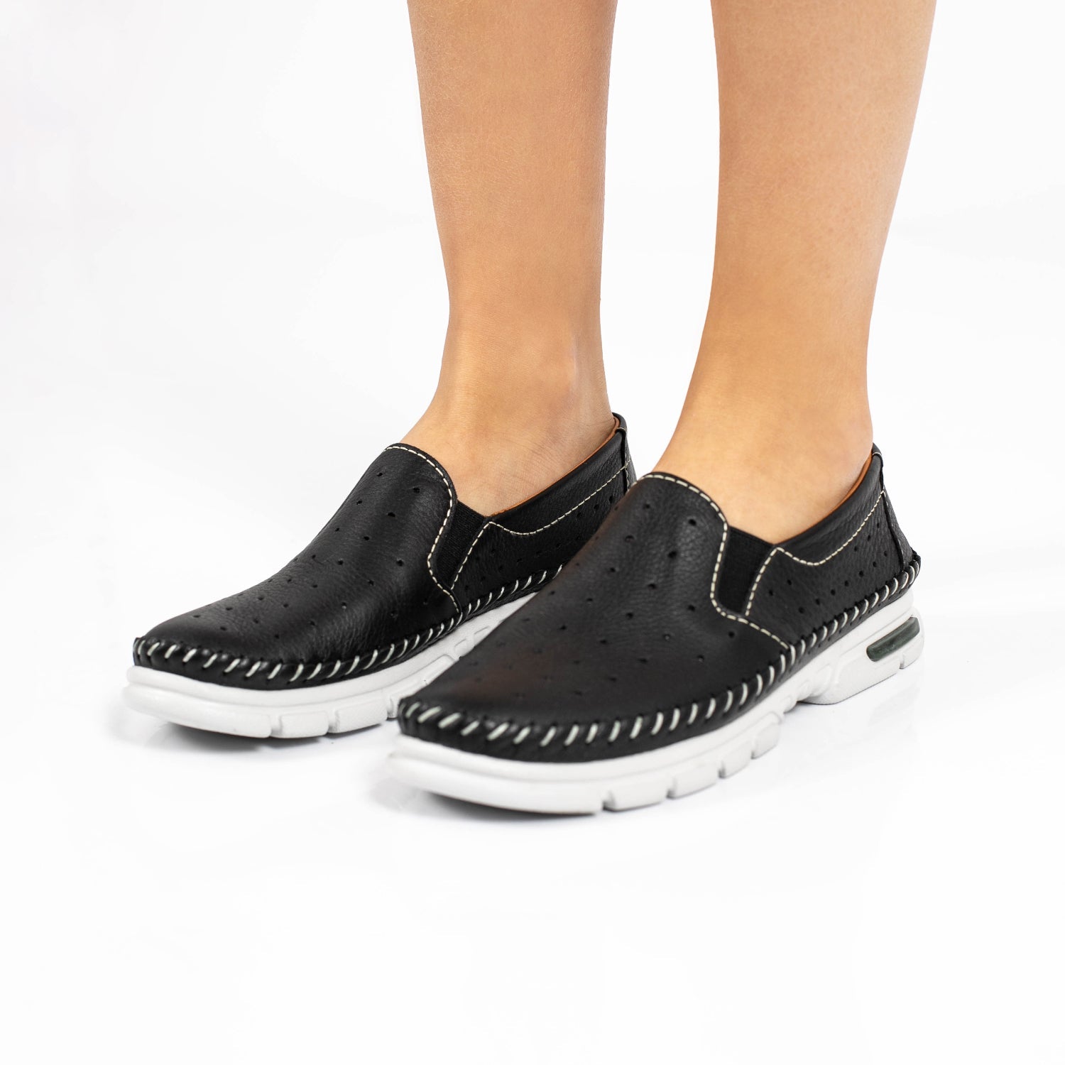 MOCASIN TUMIN NEGRO