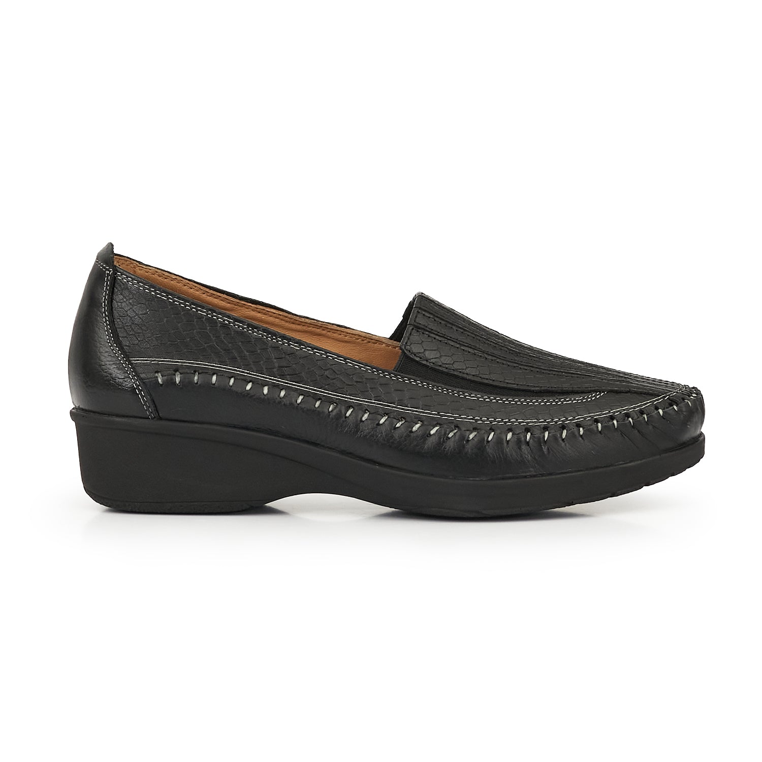 MOCASIN LUQUE NEGRO