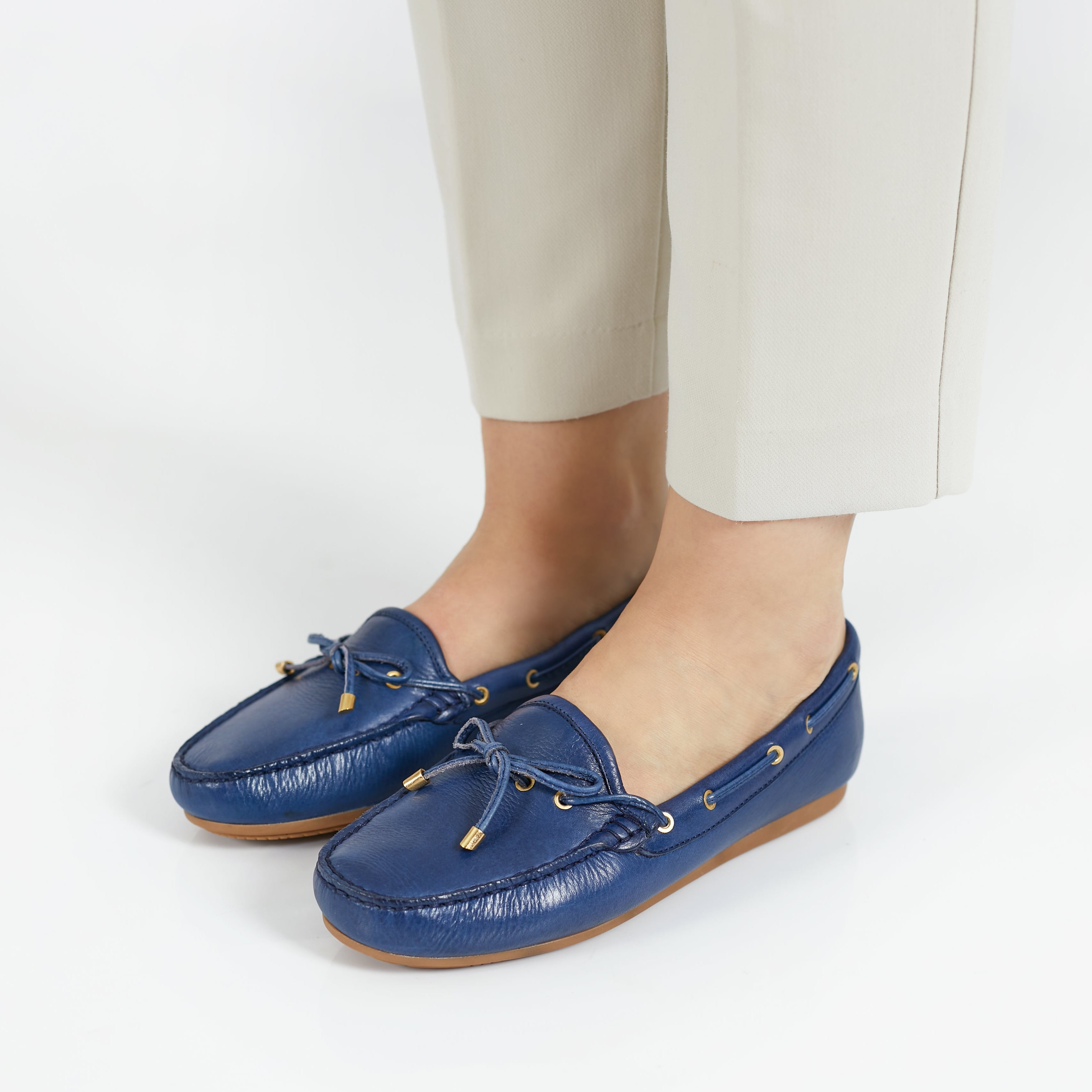 MOCASIN PINARES AZUL