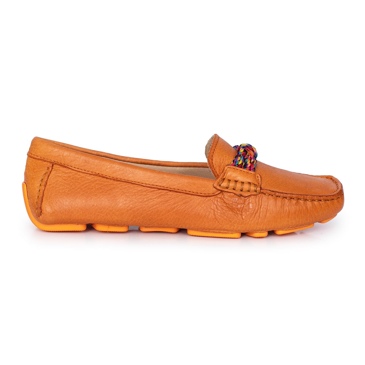 MOCASIN FOSTER NARANJA