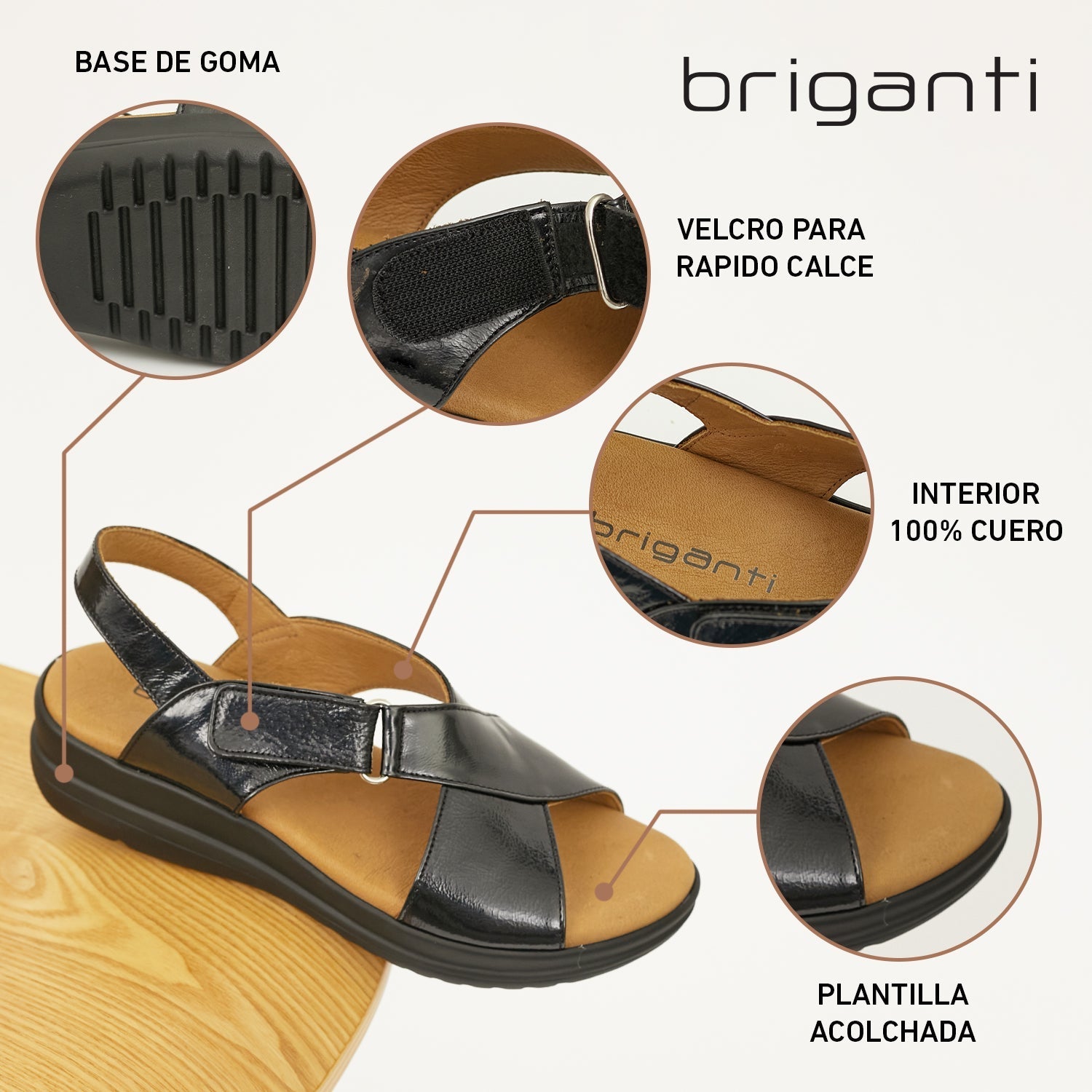 SANDALIA MAIBARA NEGRA