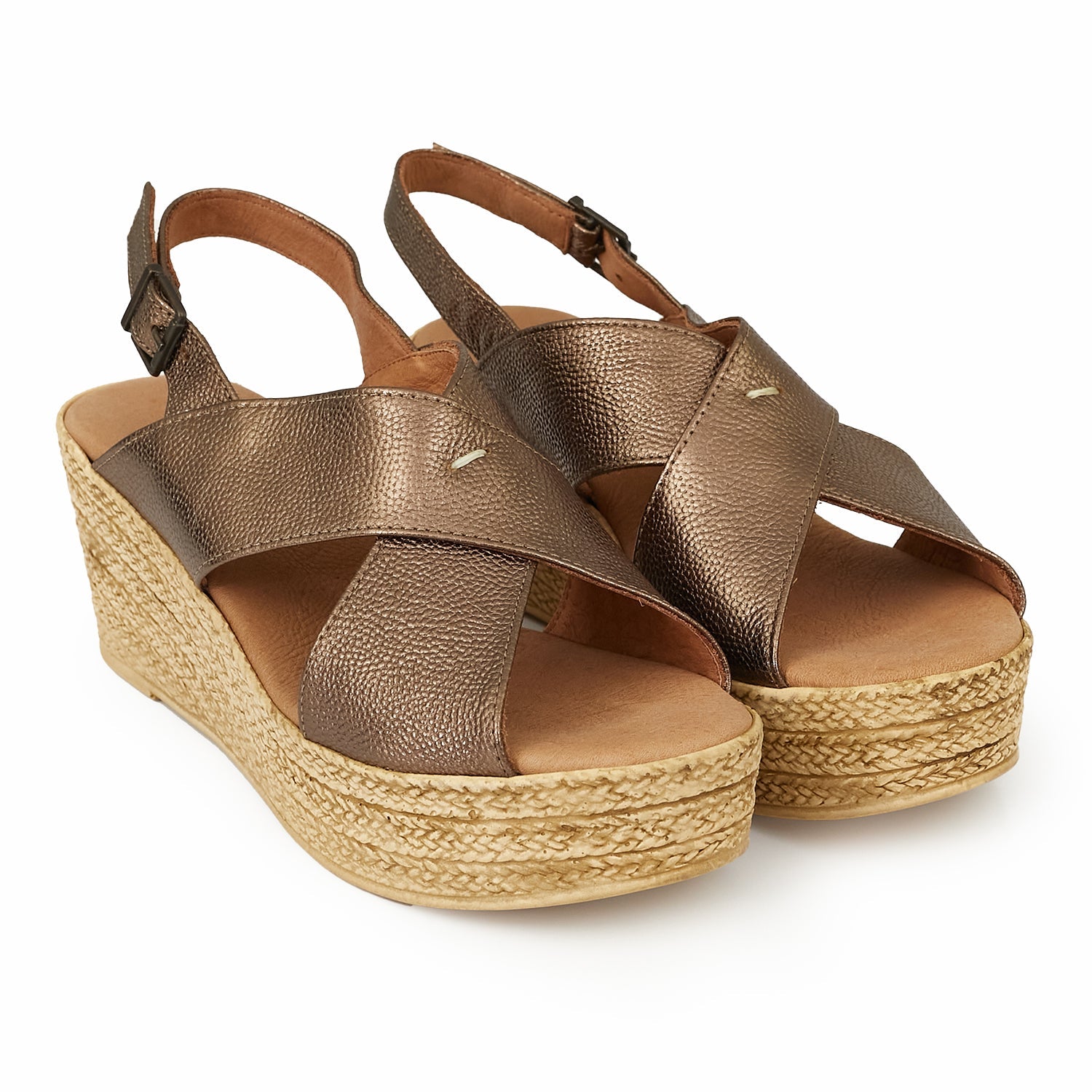 SANDALIA MENDU BRONCE