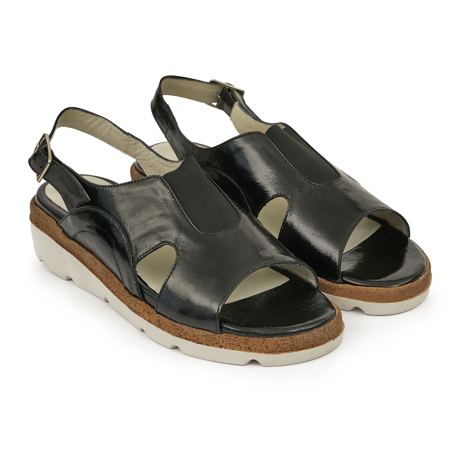 SANDALIA POLAD NEGRA