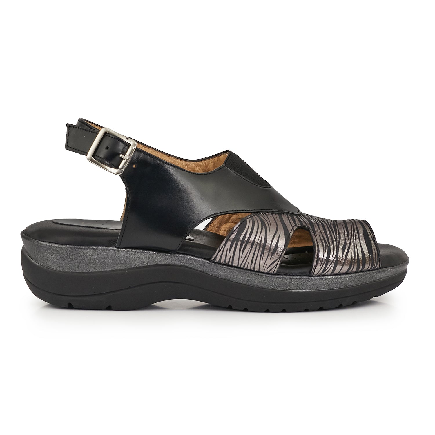 SANDALIA TANUR NEGRA