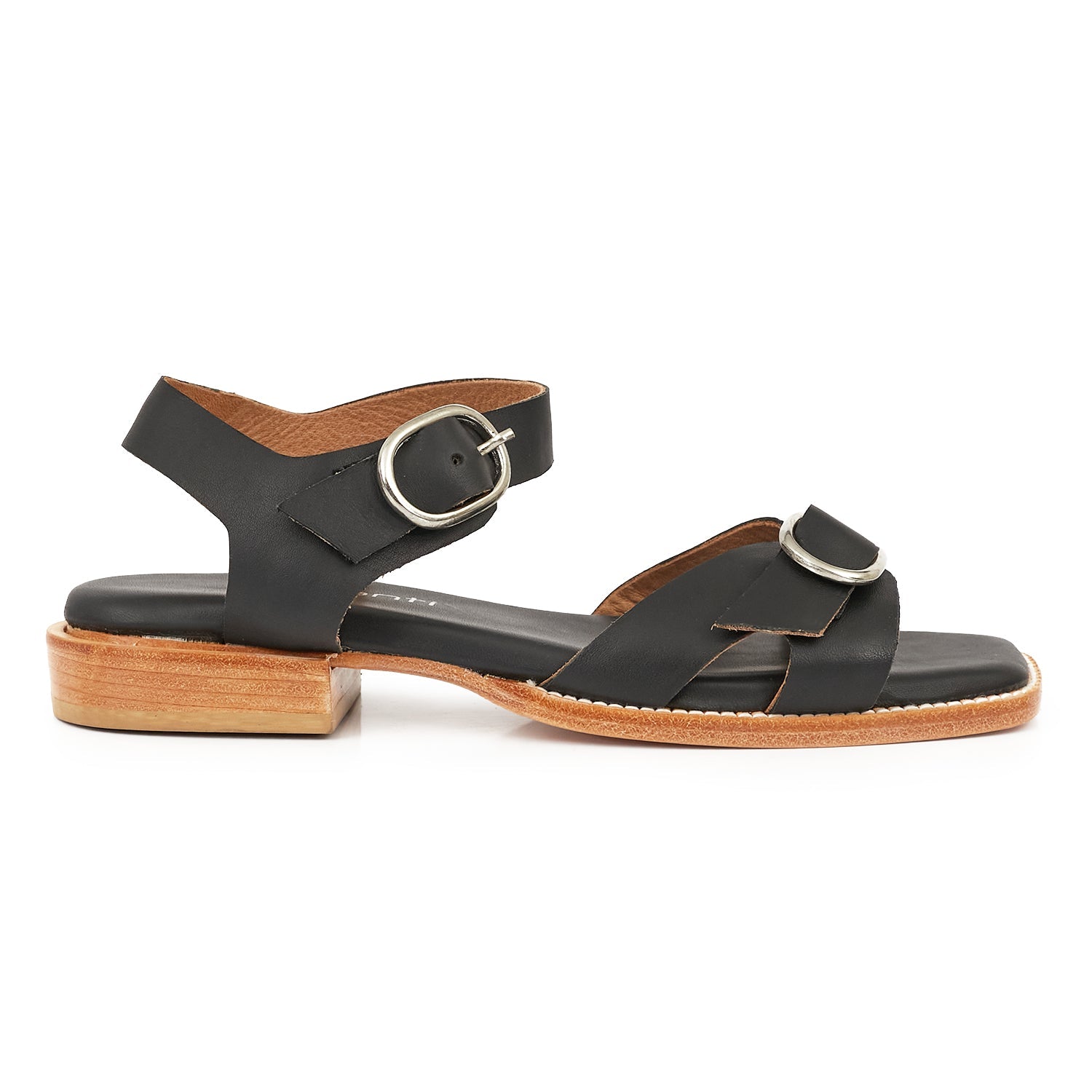 SANDALIA PANDO NEGRA