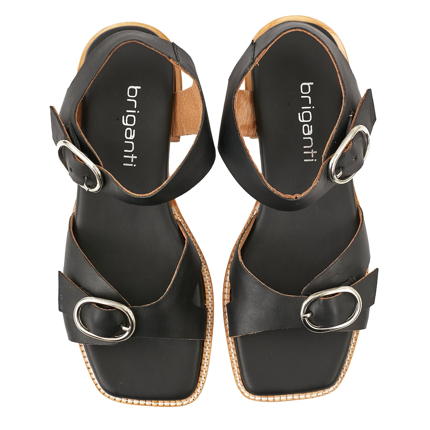 SANDALIA PANDO NEGRA