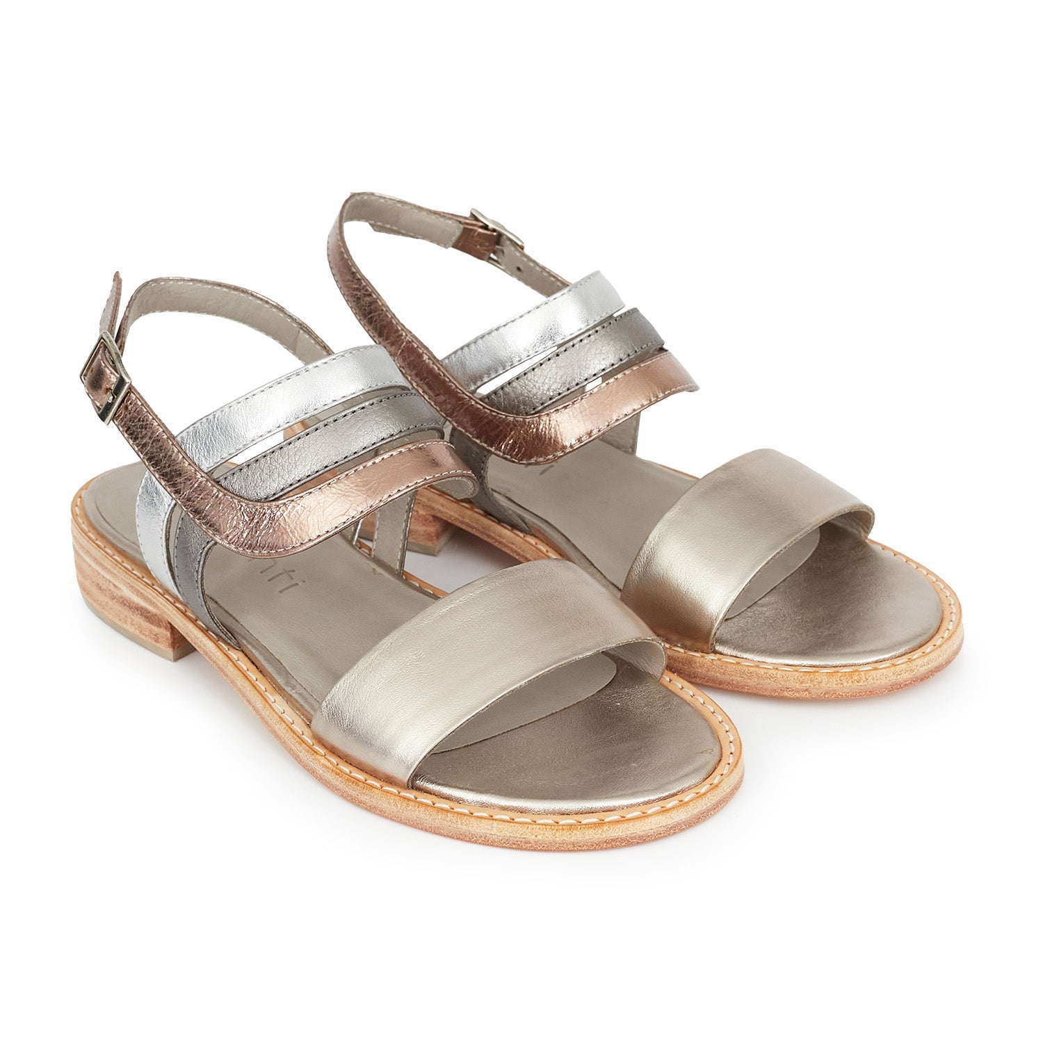 SANDALIA NAIRA PLATINO