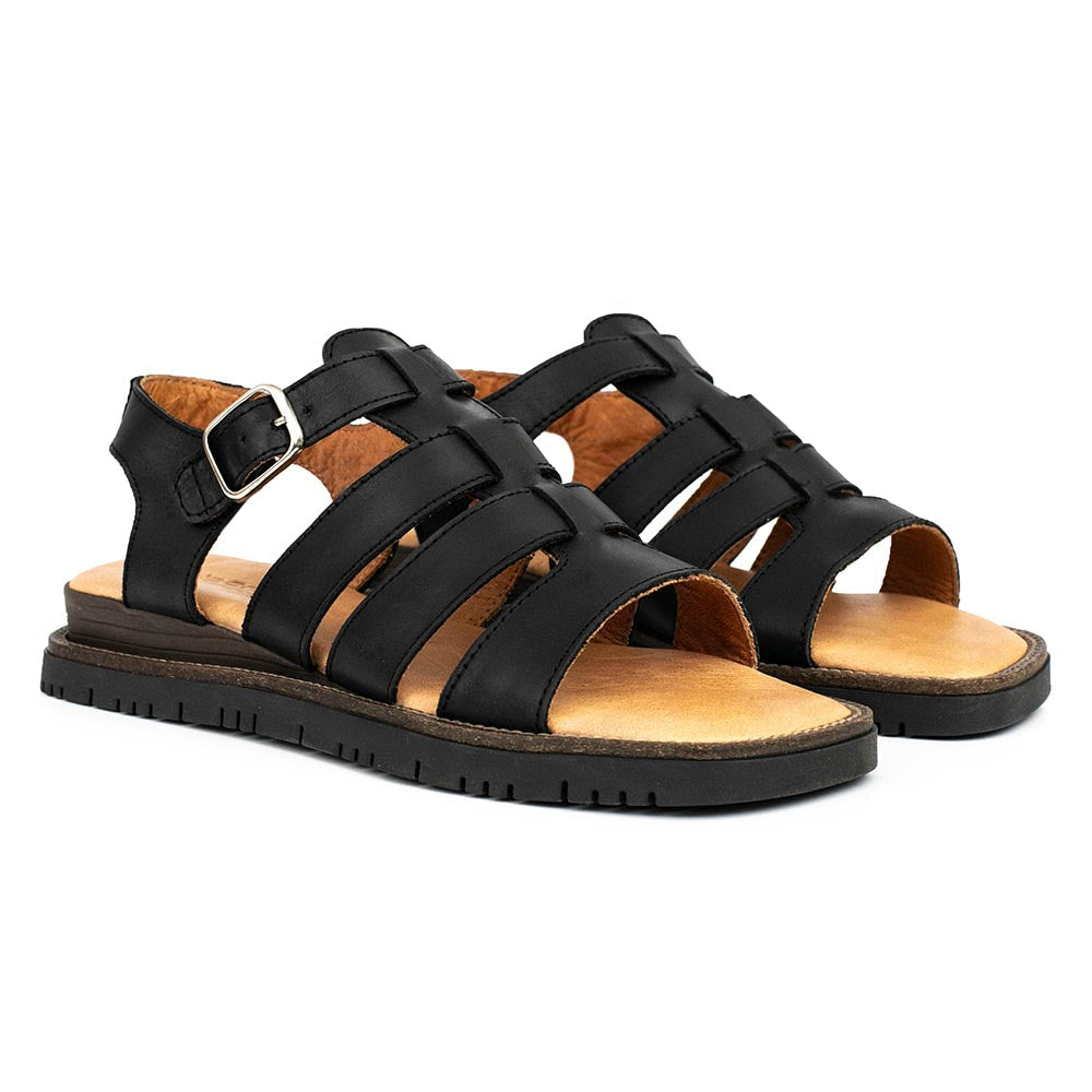 SANDALIA CANDEL NEGRA