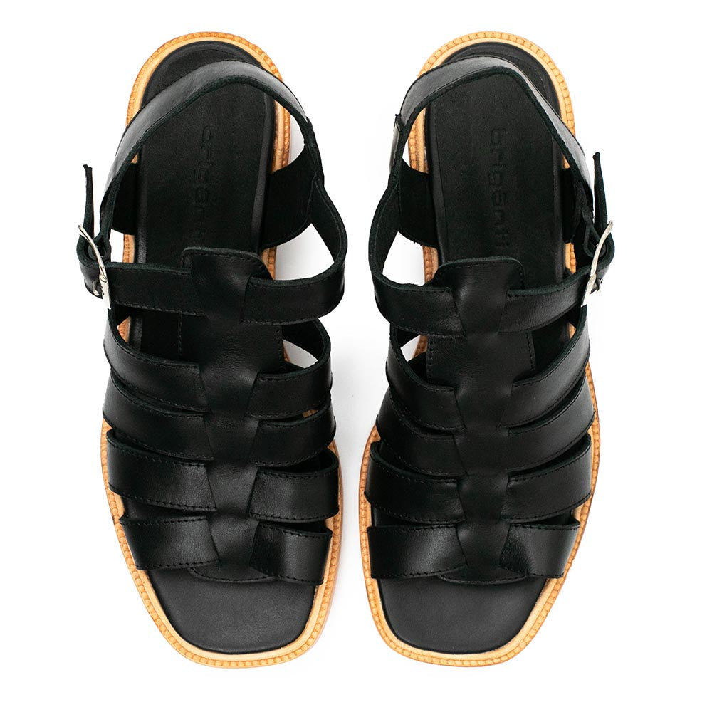 SANDALIA CANDEL NEGRA