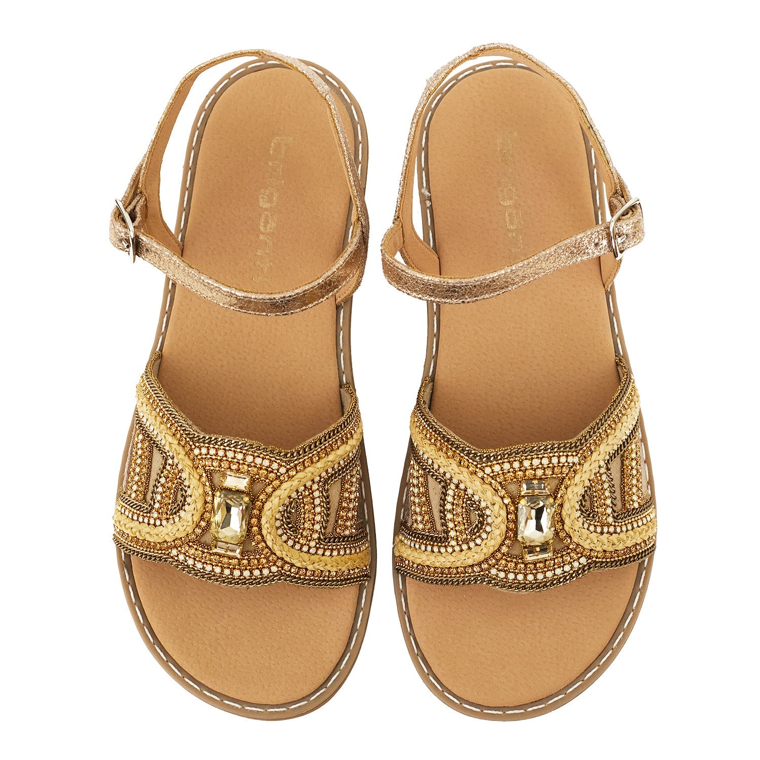 SANDALIA BALTE DORADA