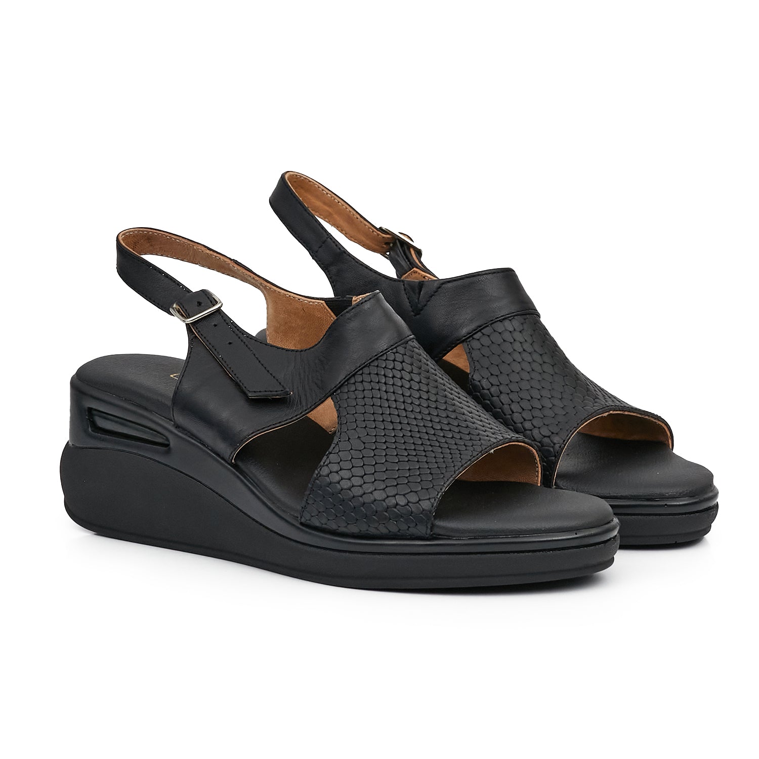 SANDALIA VITANI NEGRA