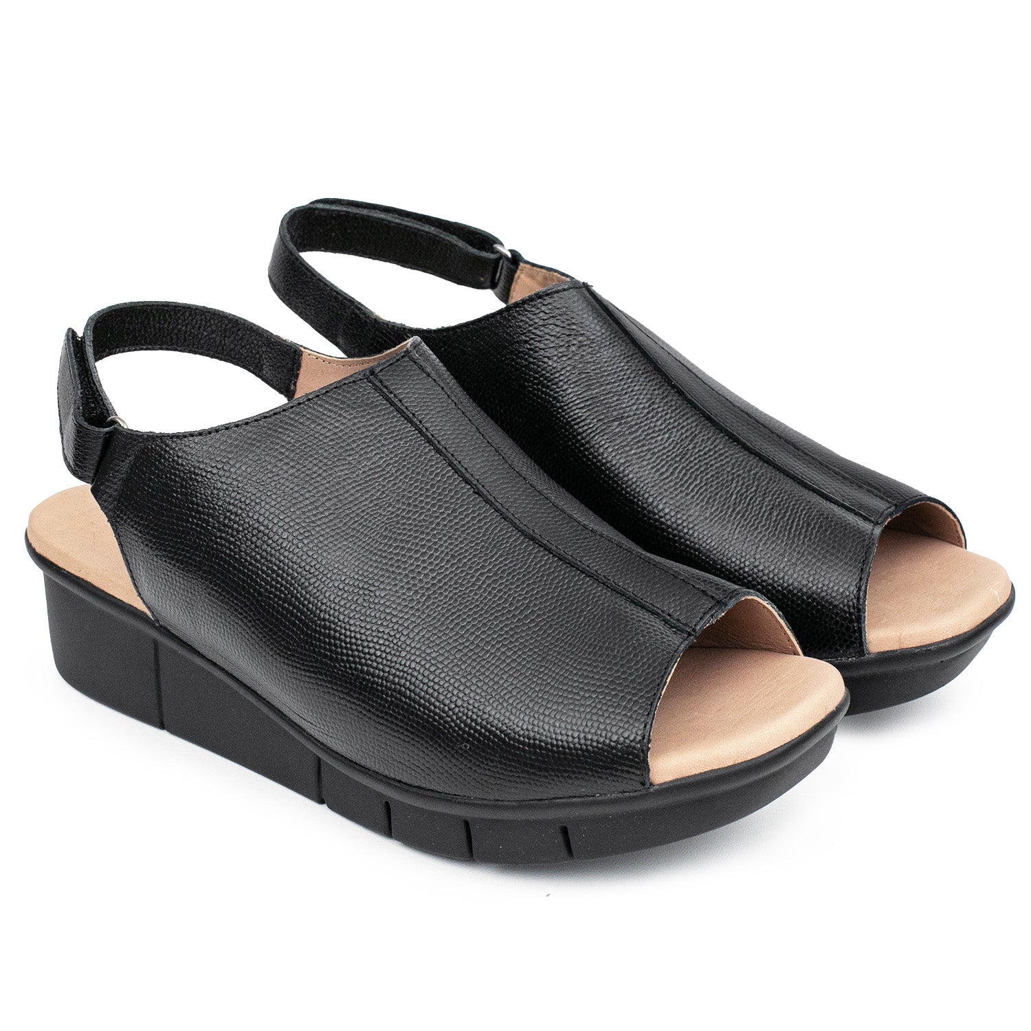 SANDALIA LUCRE NEGRA