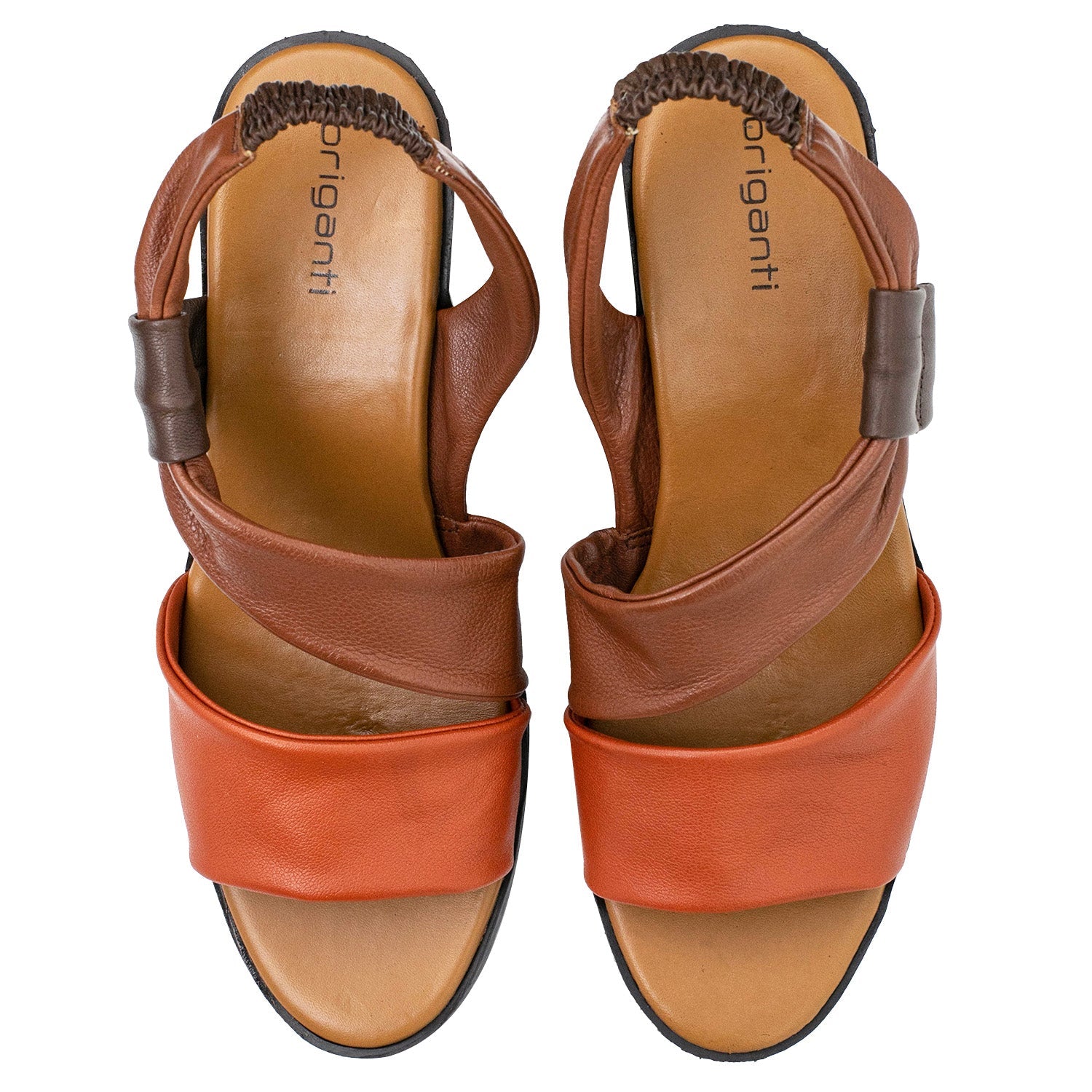 SANDALIA NOGAN MARRON