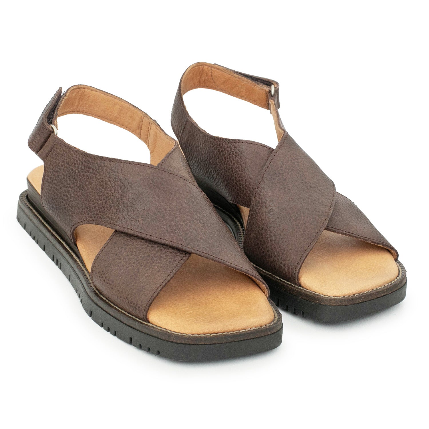 SANDALIA JINAN MARRÓN