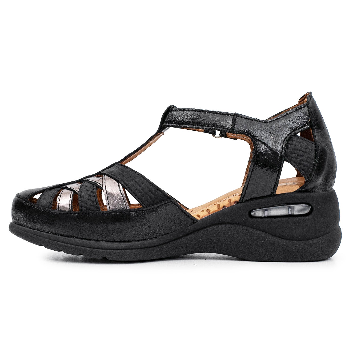 SANDALIA BANSHI NEGRA