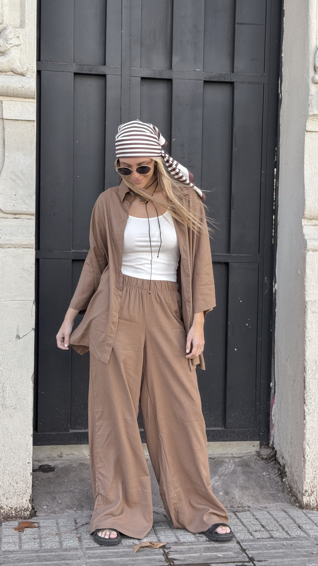 Pantalón MATILDE (tostado)